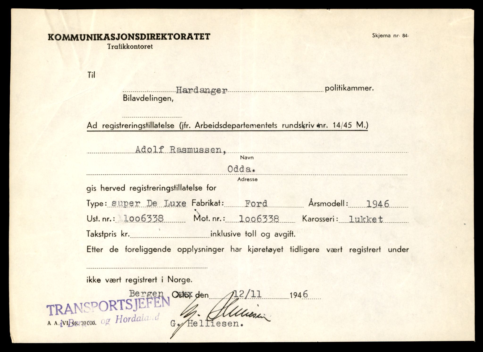 Møre og Romsdal vegkontor - Ålesund trafikkstasjon, AV/SAT-A-4099/F/Fe/L0045: Registreringskort for kjøretøy T 14320 - T 14444, 1927-1998, p. 2183