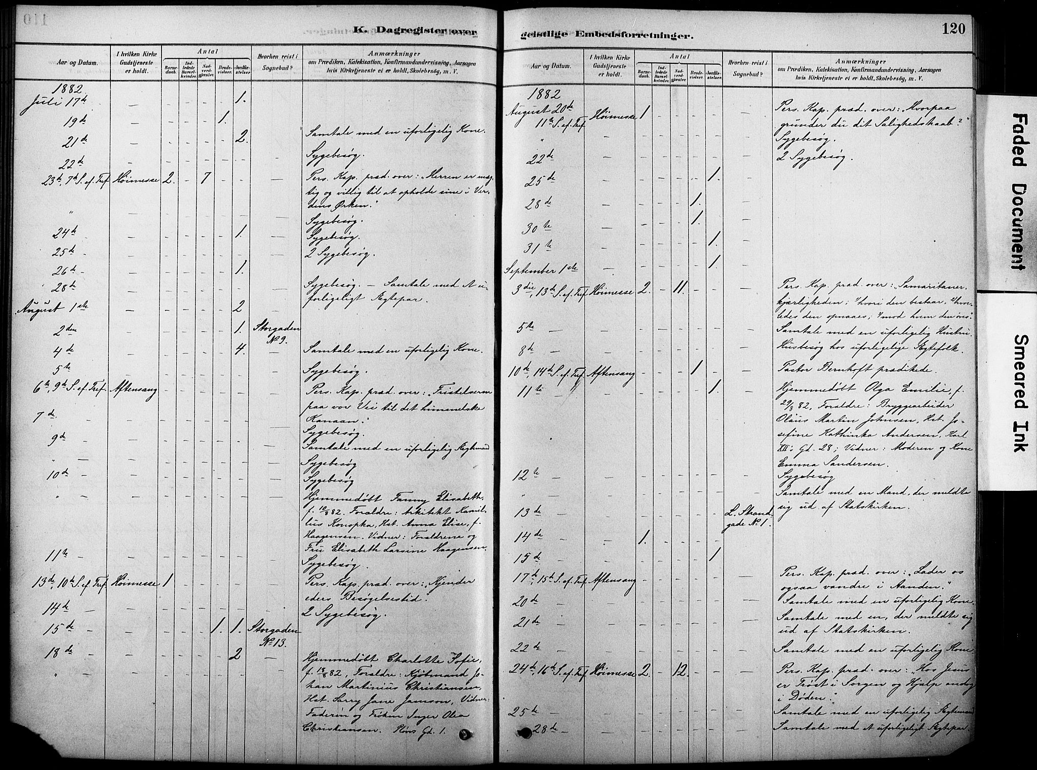 Oslo domkirke Kirkebøker, AV/SAO-A-10752/F/Fa/L0038: Parish register (official) no. 38, 1878-1921, p. 120