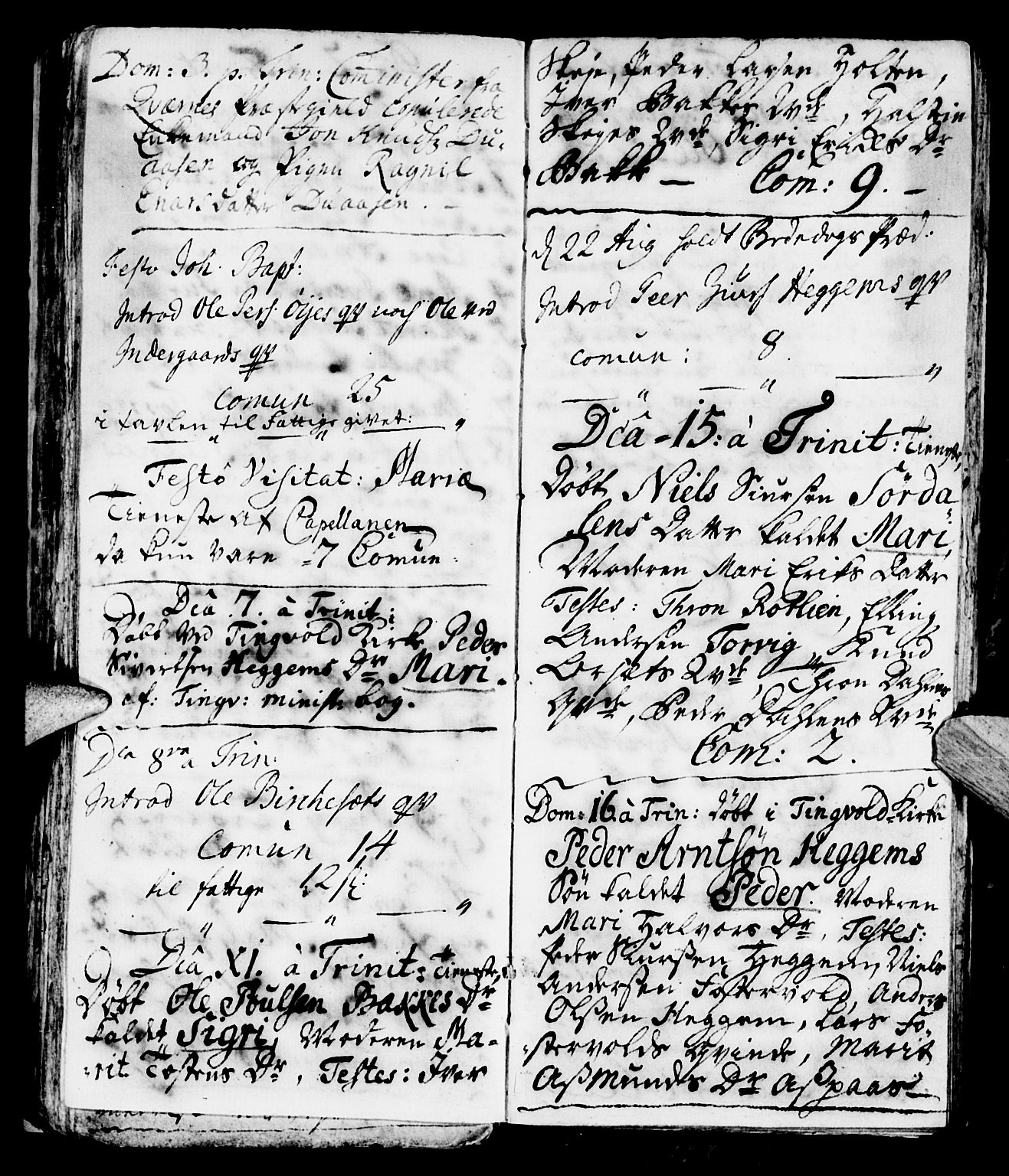 Ministerialprotokoller, klokkerbøker og fødselsregistre - Møre og Romsdal, AV/SAT-A-1454/584/L0964: Parish register (official) no. 584A04, 1732-1754