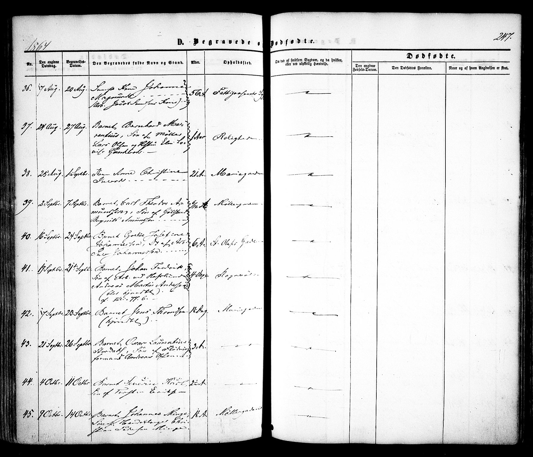 Sarpsborg prestekontor Kirkebøker, AV/SAO-A-2006/F/Fa/L0001: Parish register (official) no. 1, 1859-1868, p. 247