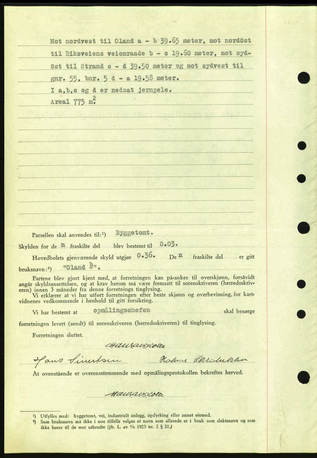 Bamble sorenskriveri, AV/SAKO-A-214/G/Ga/Gag/L0002: Mortgage book no. A-2, 1937-1938, Diary no: : 572/1938