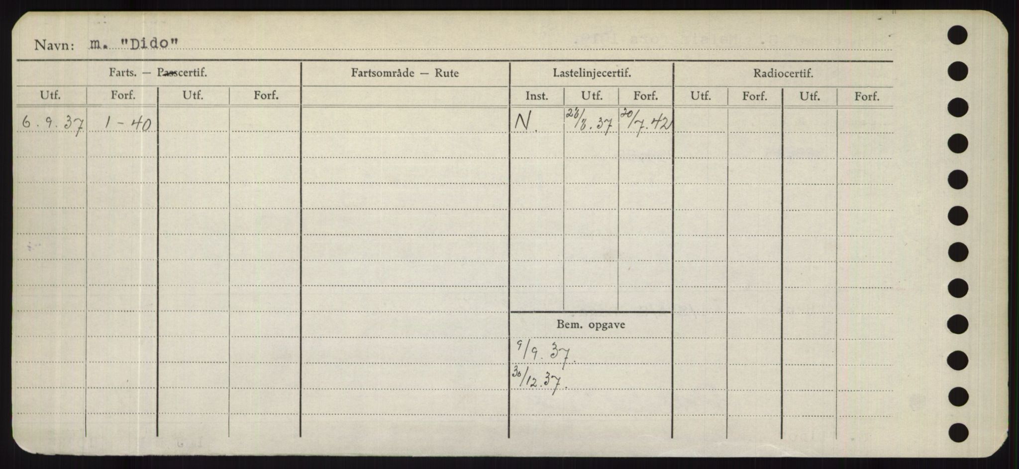 Sjøfartsdirektoratet med forløpere, Skipsmålingen, RA/S-1627/H/Hd/L0008: Fartøy, C-D, p. 482