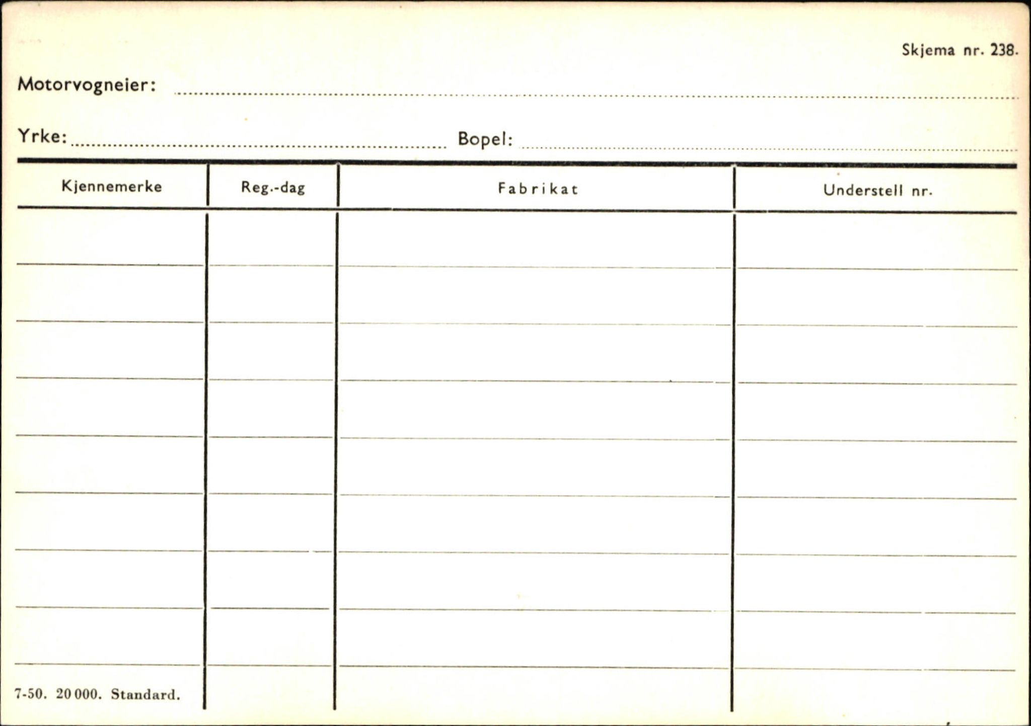 Statens vegvesen, Sogn og Fjordane vegkontor, AV/SAB-A-5301/4/F/L0133: Eigarregister Bremanger A-Å. Gaular A-H, 1945-1975, p. 40