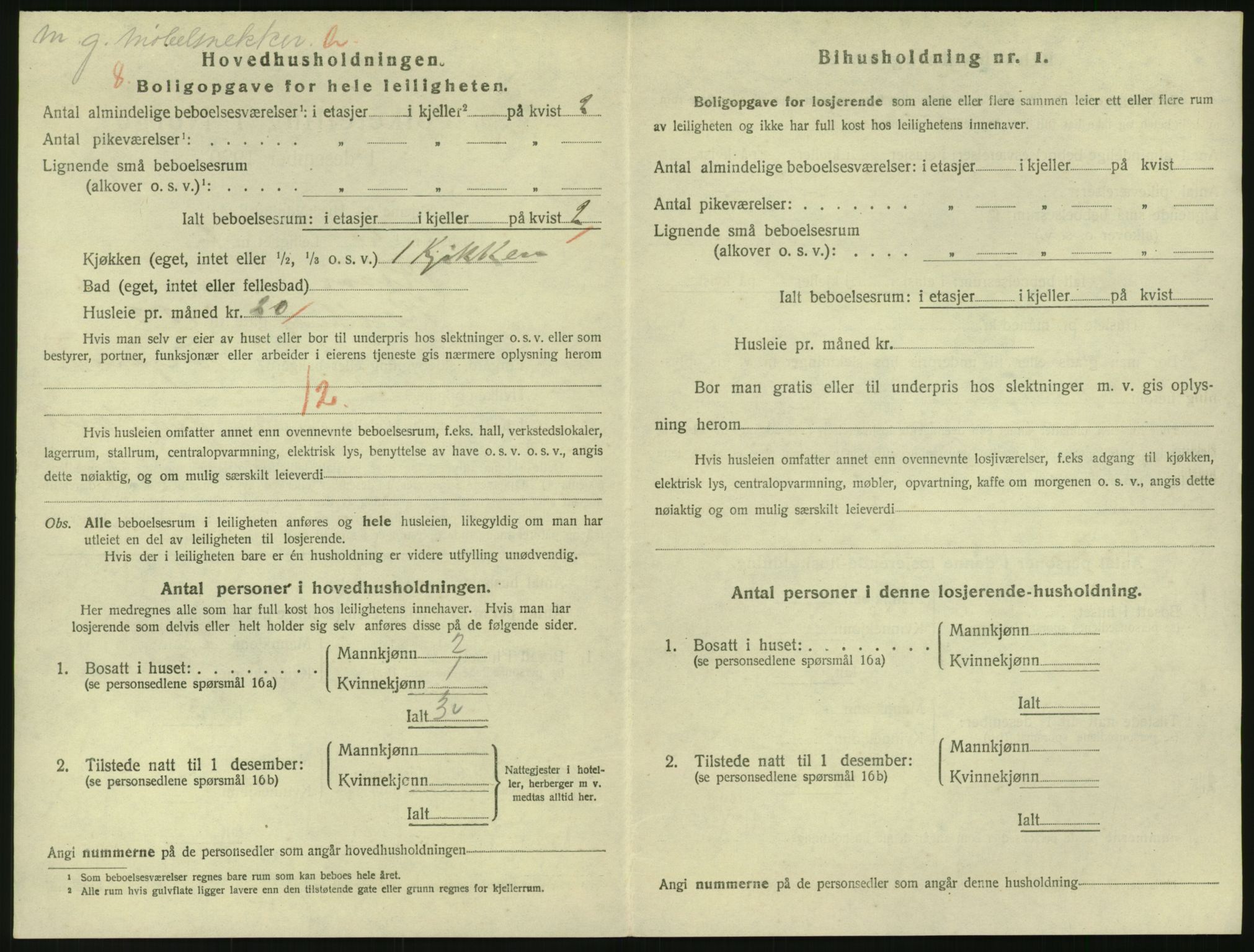 SAK, 1920 census for Risør, 1920, p. 1390