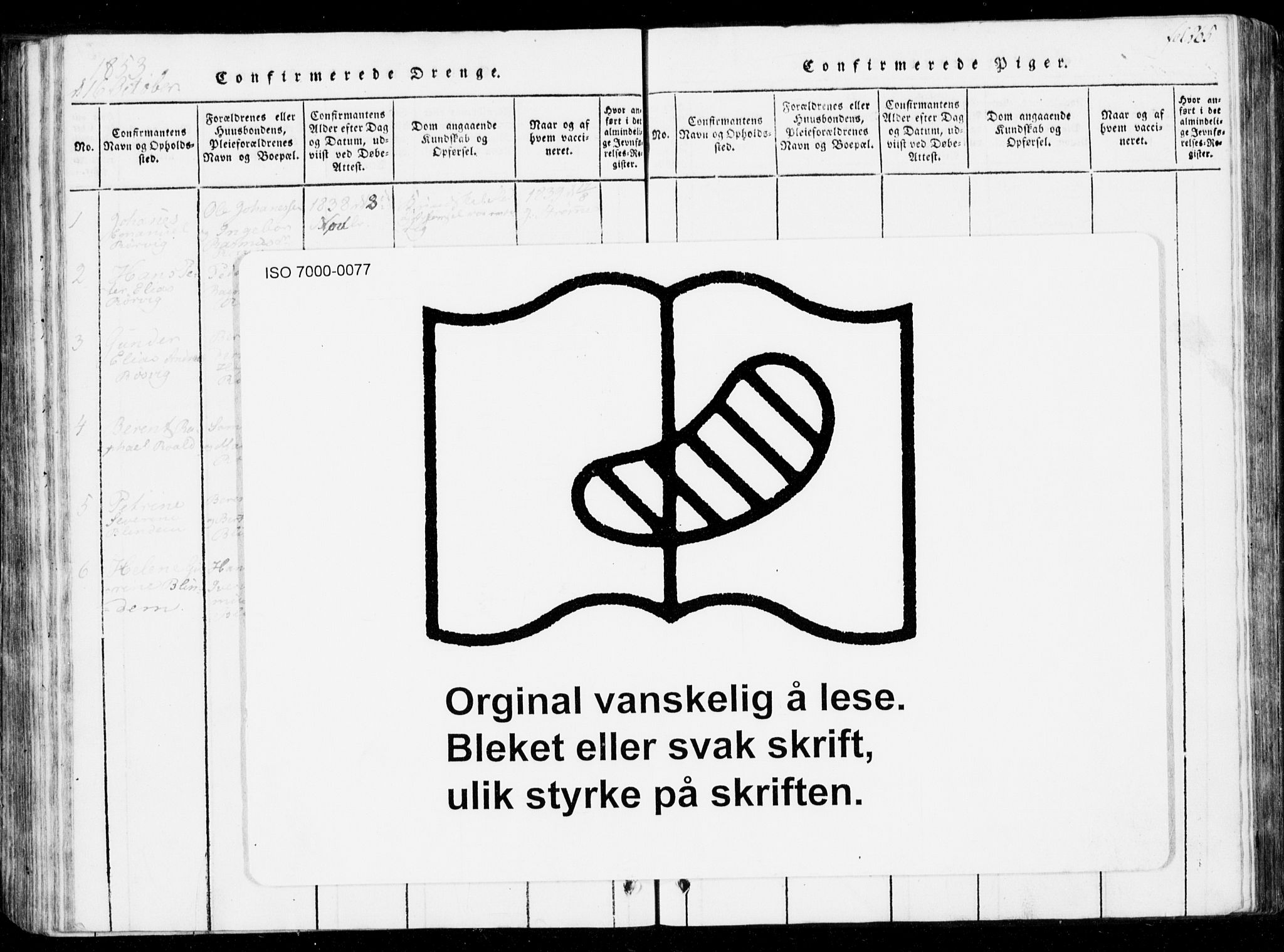 Ministerialprotokoller, klokkerbøker og fødselsregistre - Møre og Romsdal, SAT/A-1454/537/L0517: Parish register (official) no. 537A01, 1818-1862, p. 265