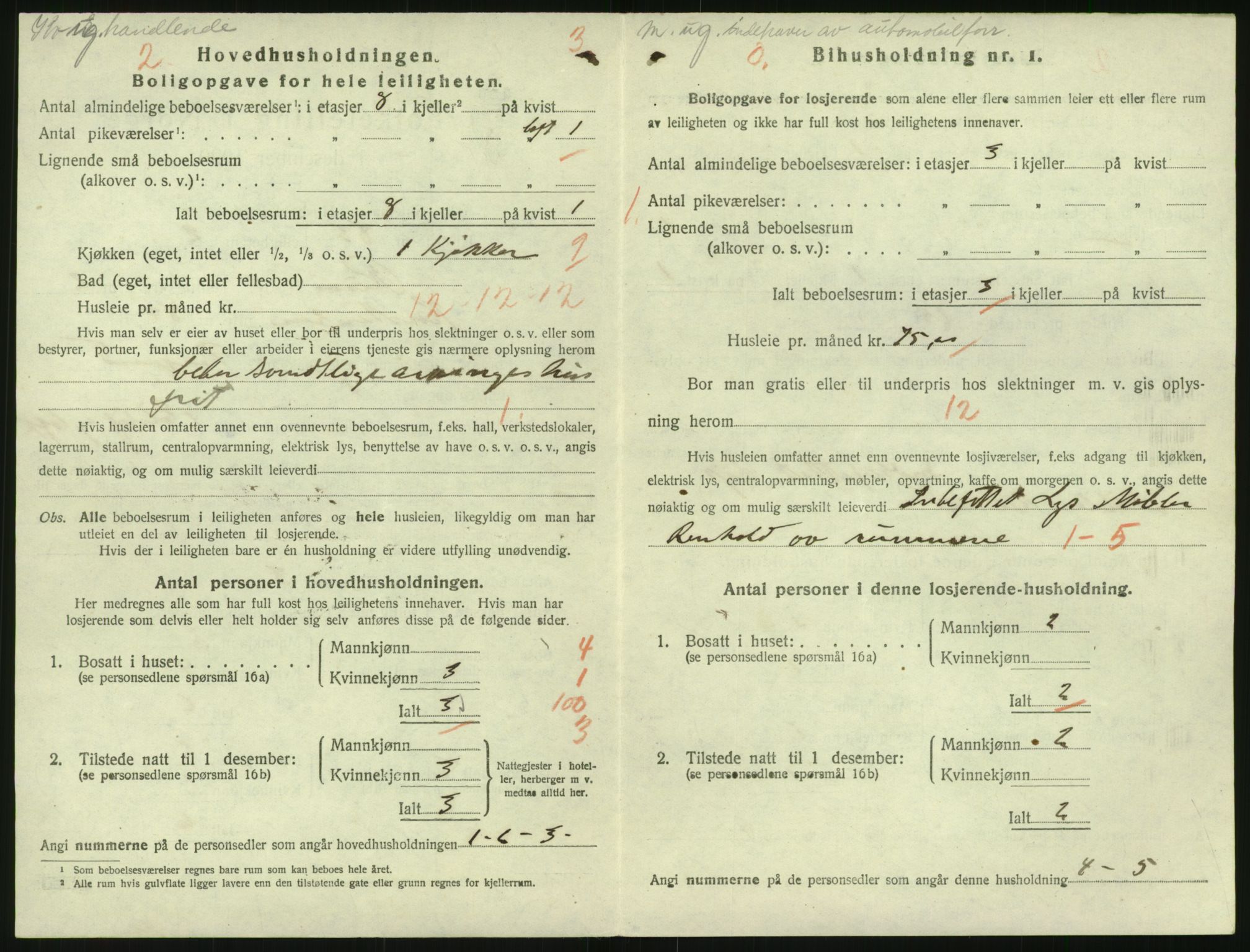 SAK, 1920 census for Risør, 1920, p. 2186