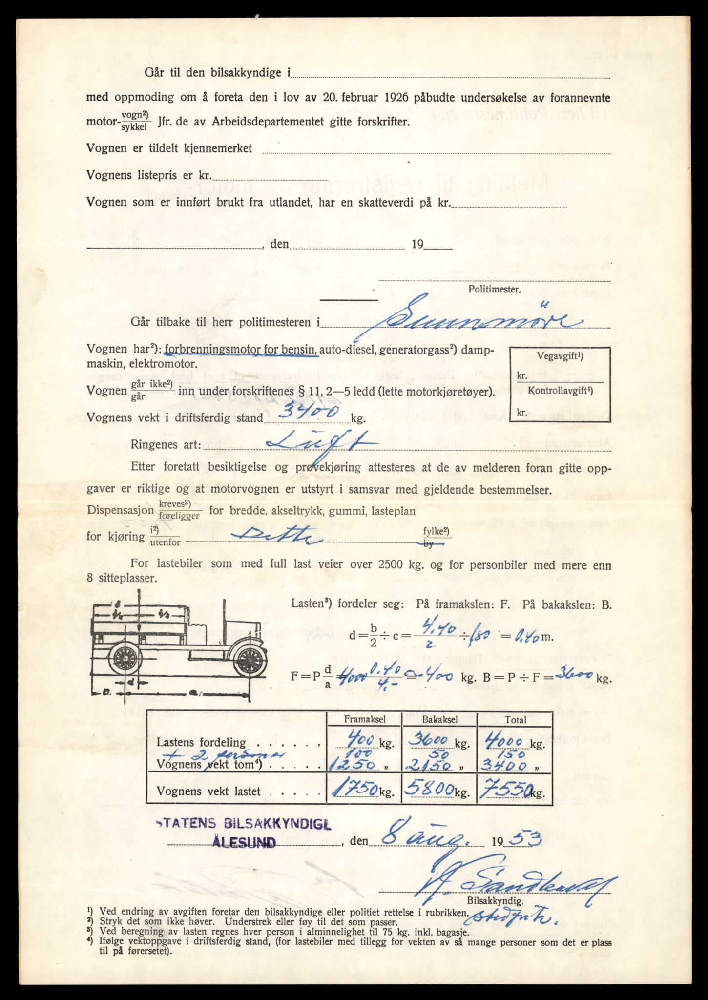 Møre og Romsdal vegkontor - Ålesund trafikkstasjon, SAT/A-4099/F/Fe/L0034: Registreringskort for kjøretøy T 12500 - T 12652, 1927-1998, p. 2113