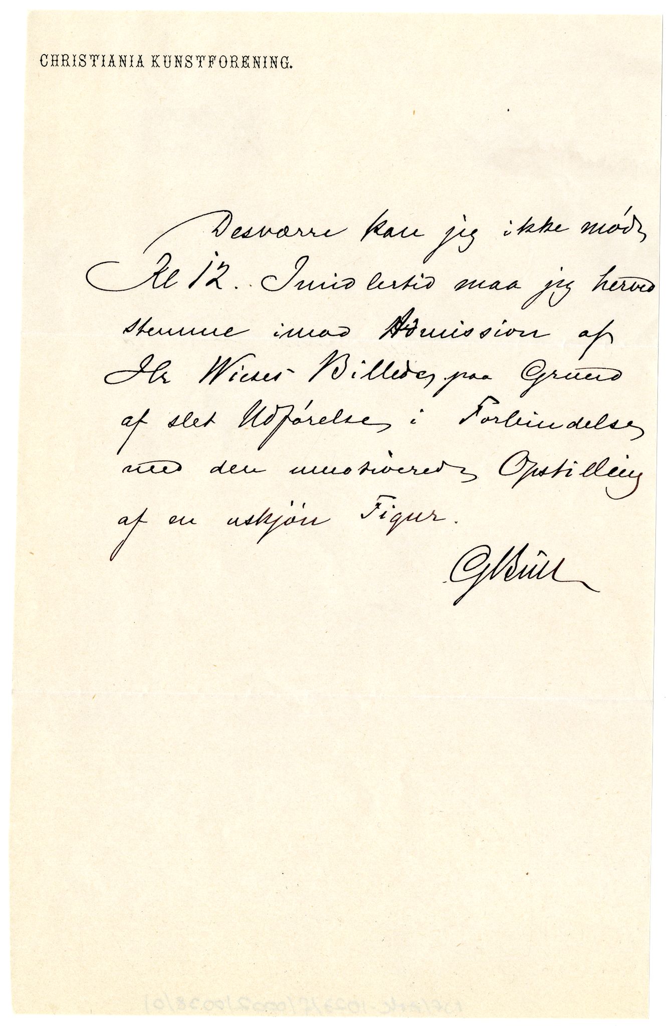 Diderik Maria Aalls brevsamling, NF/Ark-1023/F/L0002: D.M. Aalls brevsamling. B - C, 1799-1889, p. 205