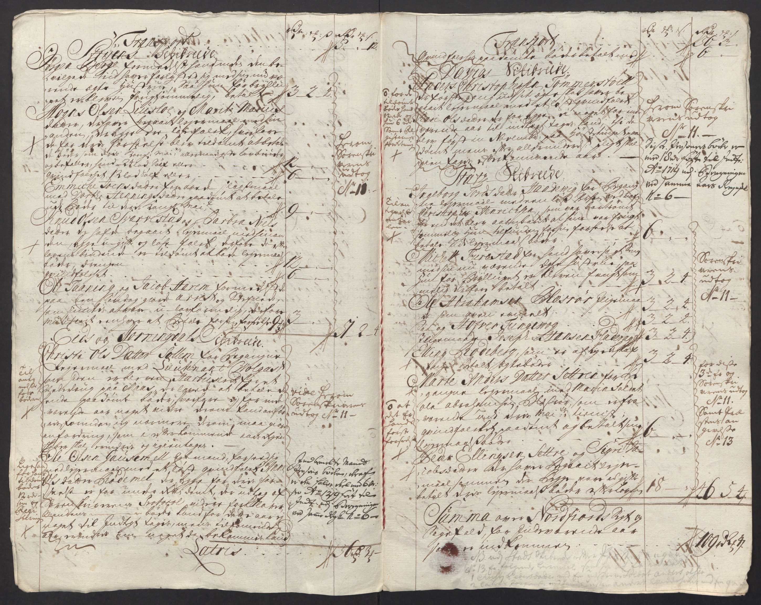 Rentekammeret inntil 1814, Reviderte regnskaper, Fogderegnskap, AV/RA-EA-4092/R53/L3441: Fogderegnskap Sunn- og Nordfjord, 1717-1718, p. 323