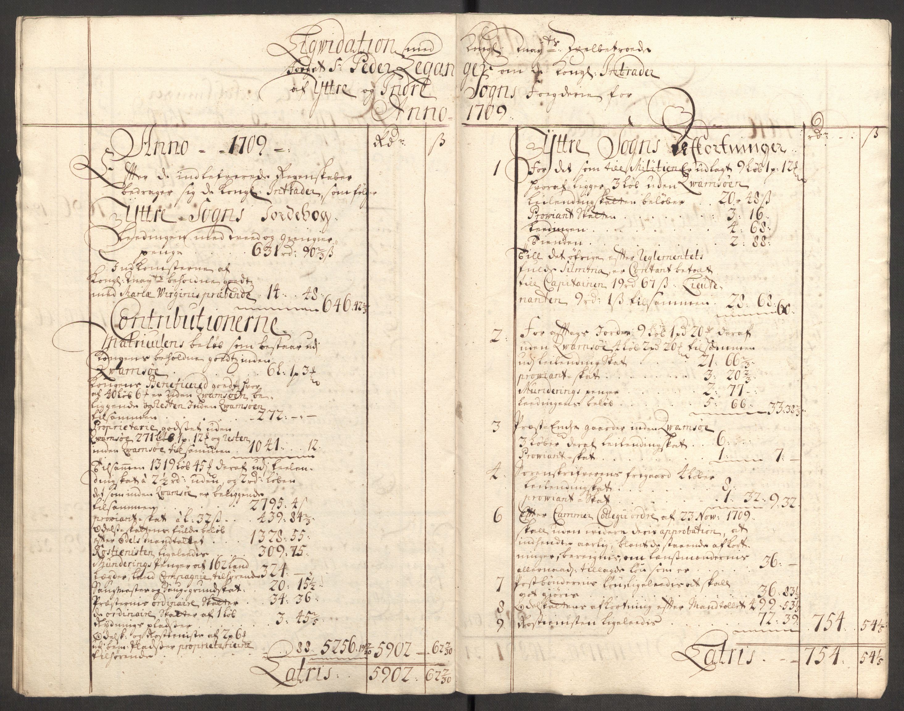 Rentekammeret inntil 1814, Reviderte regnskaper, Fogderegnskap, AV/RA-EA-4092/R52/L3315: Fogderegnskap Sogn, 1708, p. 423