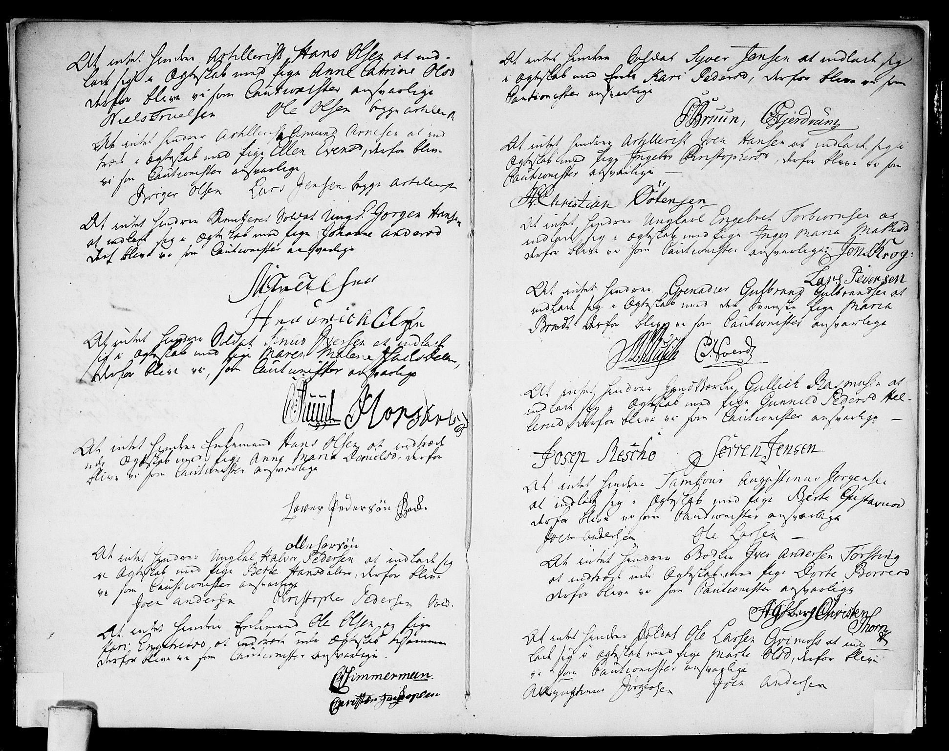 Aker prestekontor kirkebøker, AV/SAO-A-10861/L/L0003: Best man's statements no. 3, 1774-1778
