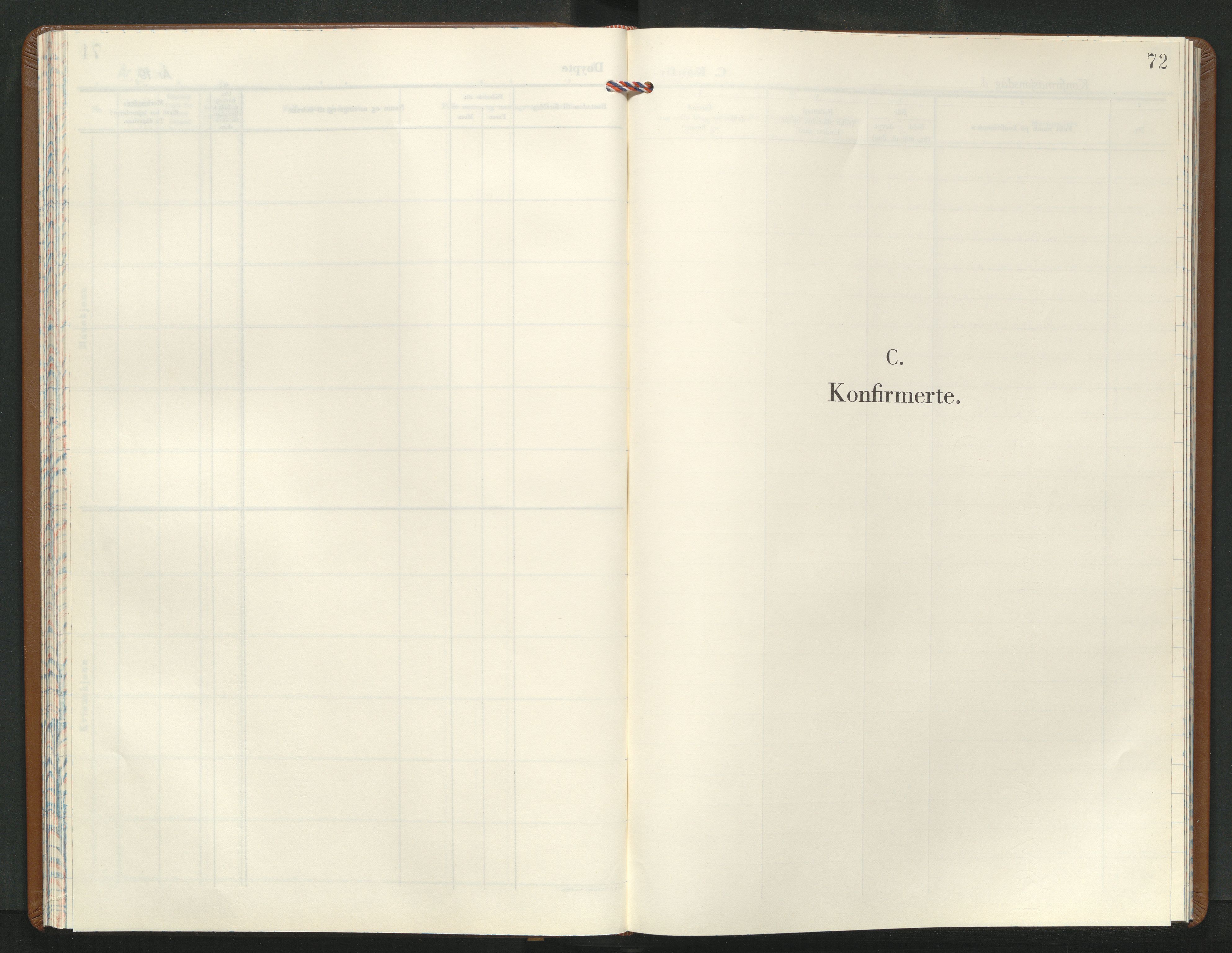 Vikedal sokneprestkontor, AV/SAST-A-101840/03/C/L0001: Parish register (copy) no. B 11, 1966-1974, p. 72