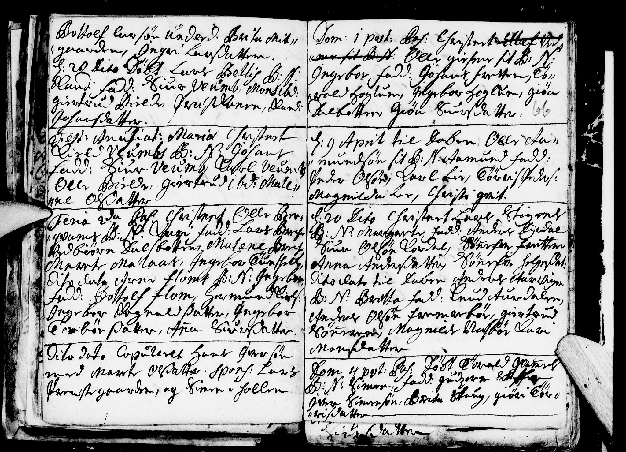 Aurland sokneprestembete, SAB/A-99937/H/Ha/Haa/L0001: Parish register (official) no. A 1, 1716-1734, p. 66
