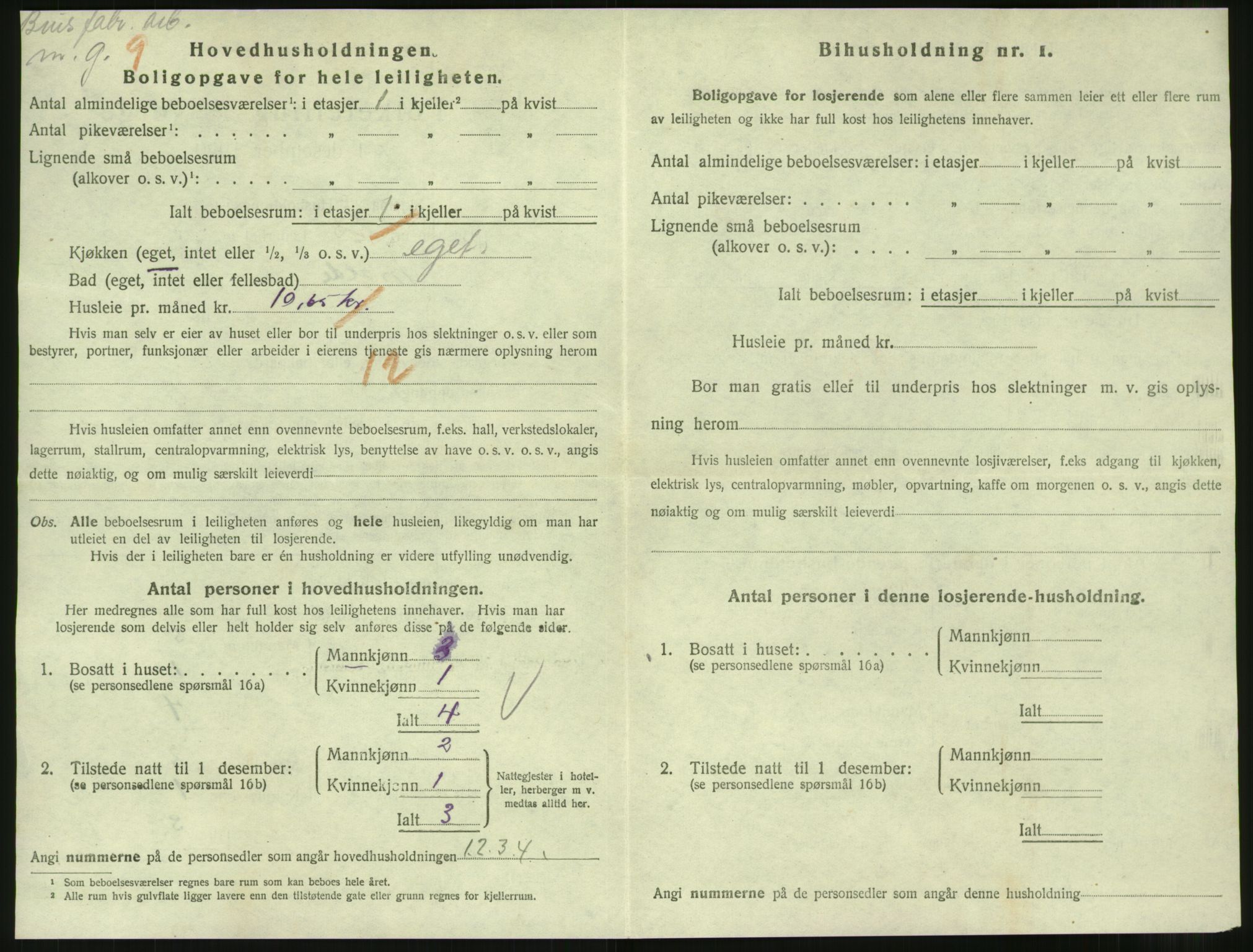 SAT, 1920 census for Molde, 1920, p. 2098