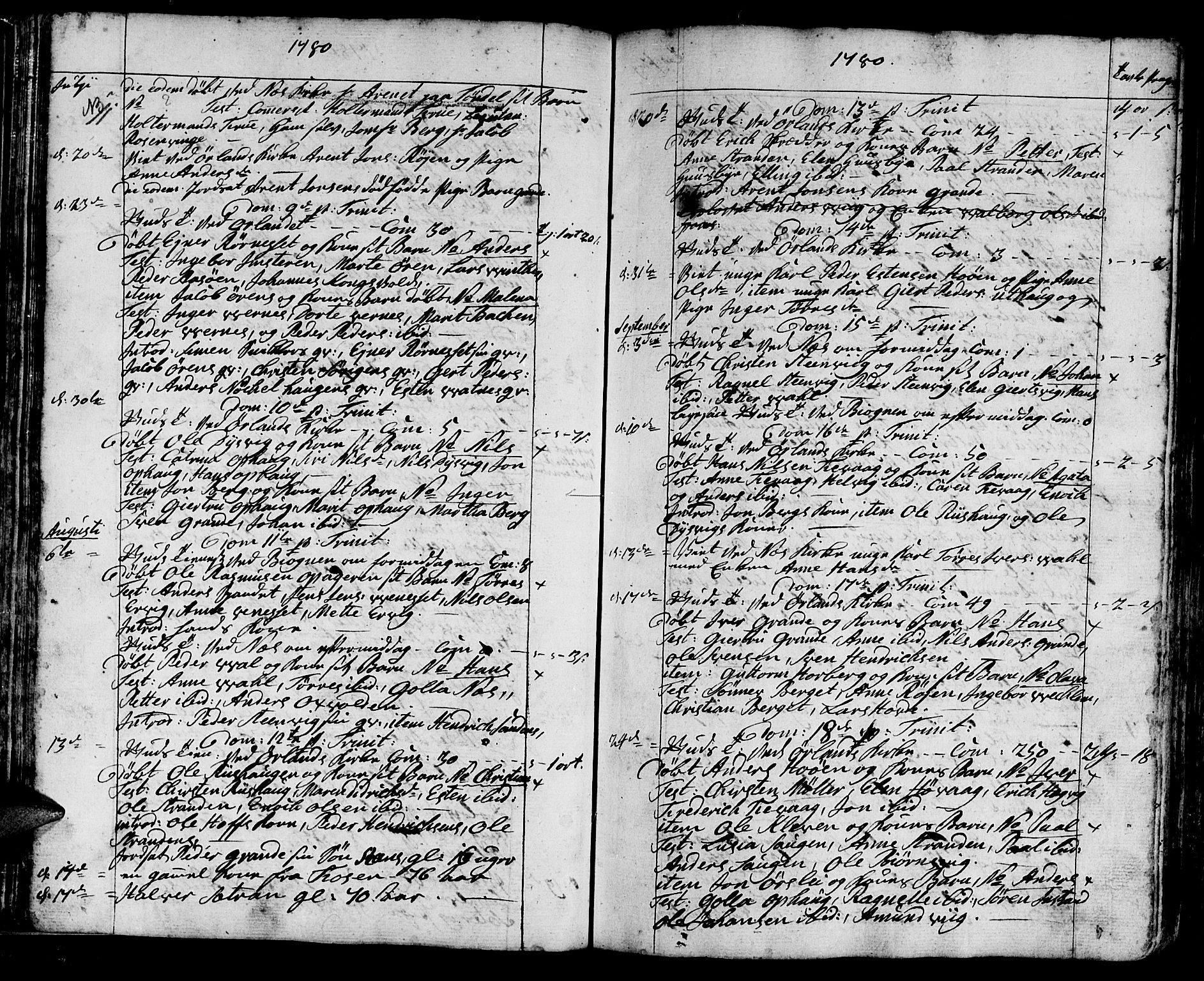 Ministerialprotokoller, klokkerbøker og fødselsregistre - Sør-Trøndelag, SAT/A-1456/659/L0733: Parish register (official) no. 659A03, 1767-1818