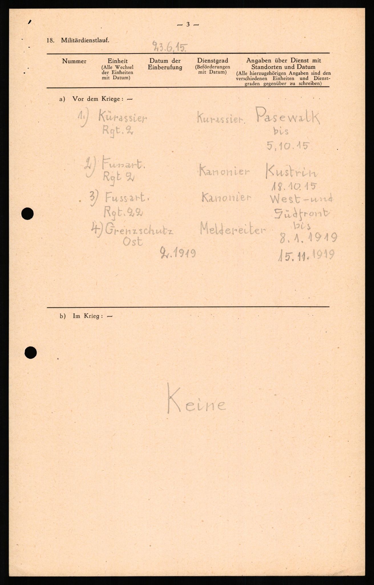 Forsvaret, Forsvarets overkommando II, AV/RA-RAFA-3915/D/Db/L0021: CI Questionaires. Tyske okkupasjonsstyrker i Norge. Tyskere., 1945-1946, p. 172