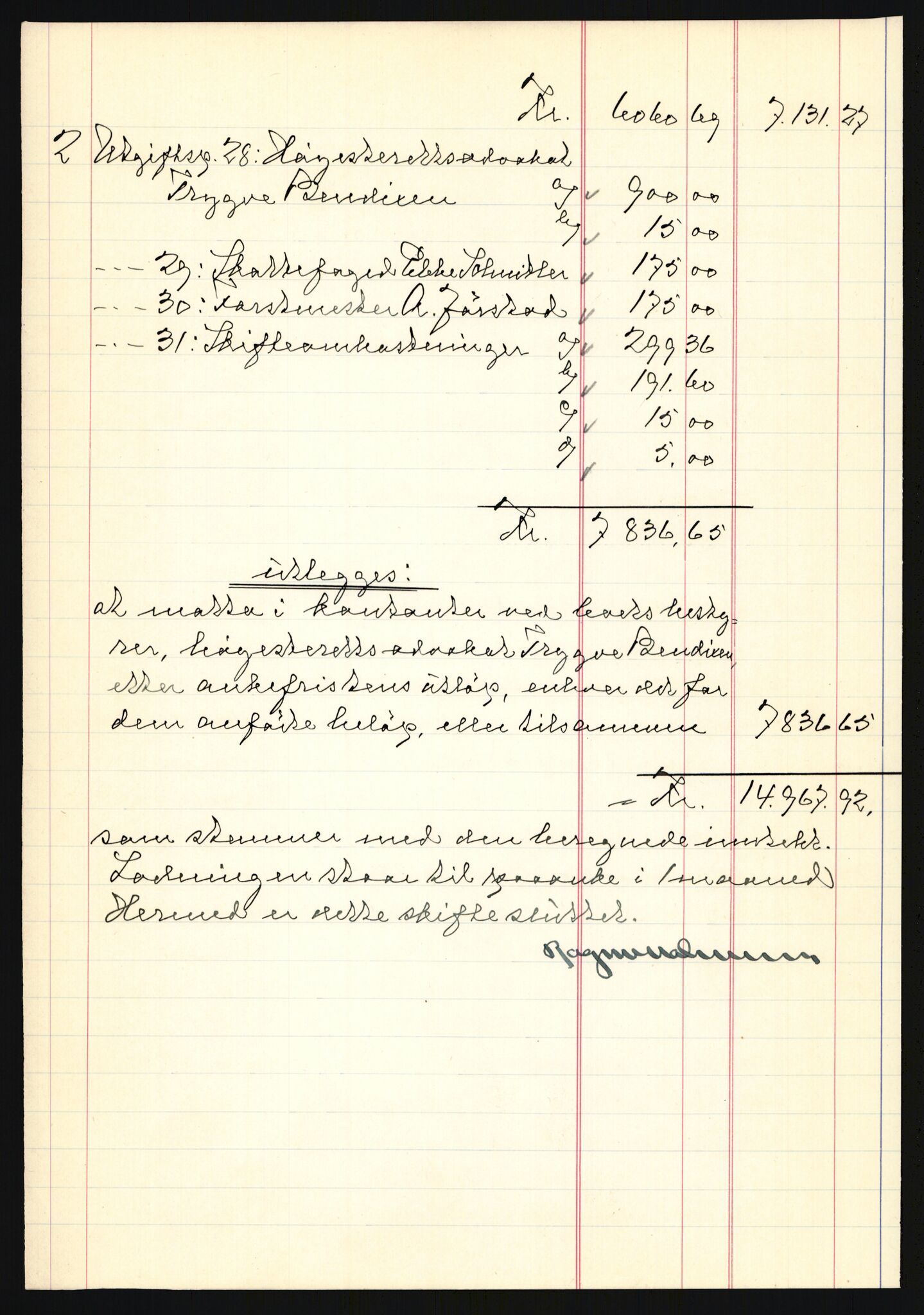 Oslo skifterett, AV/SAO-A-10383/H/Hd/Hdb/L0049: Skifteutlodningsprotokoll - avd. I, 1942