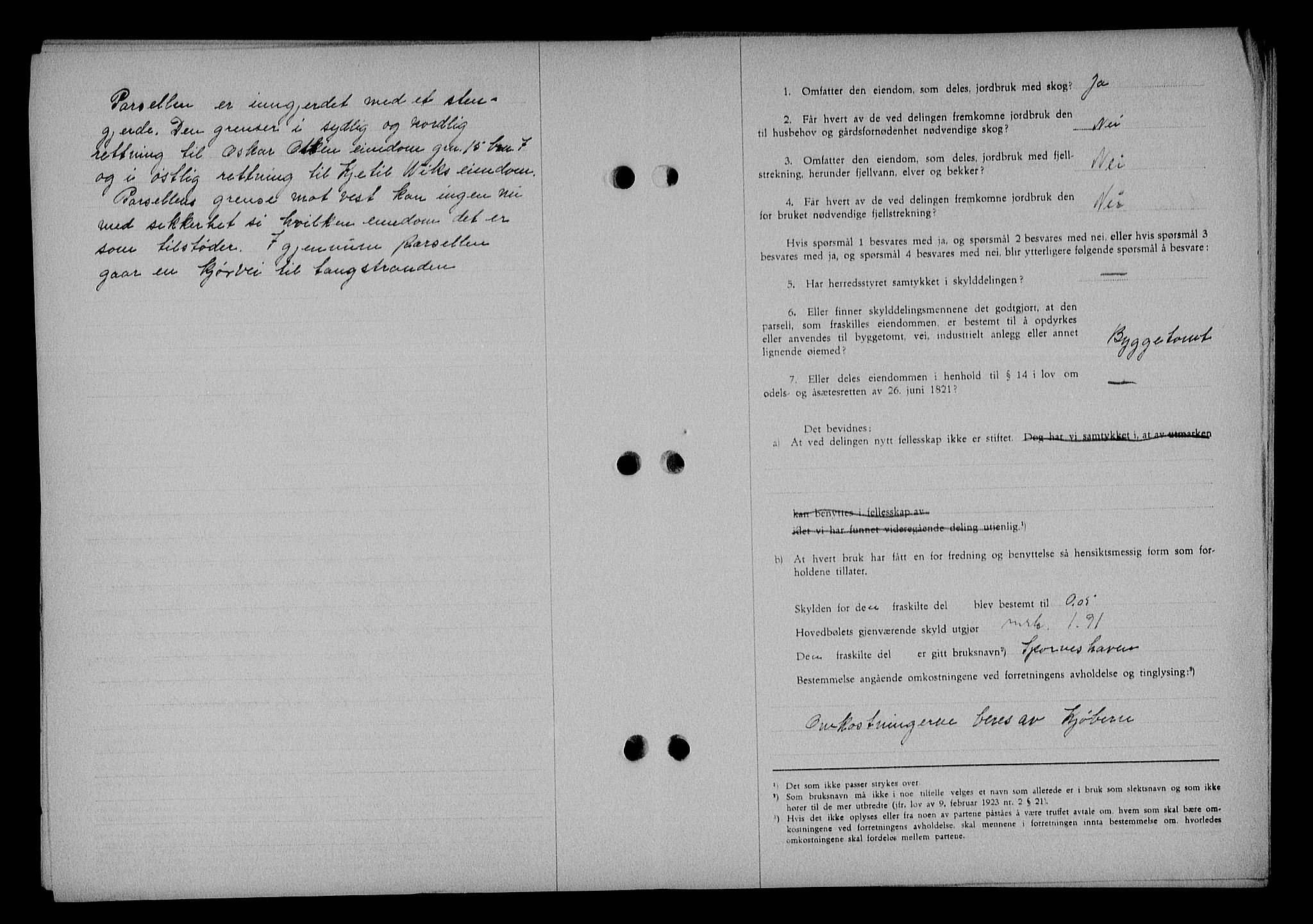 Nedenes sorenskriveri, AV/SAK-1221-0006/G/Gb/Gba/L0044: Mortgage book no. 40, 1937-1938, Diary no: : 237/1938