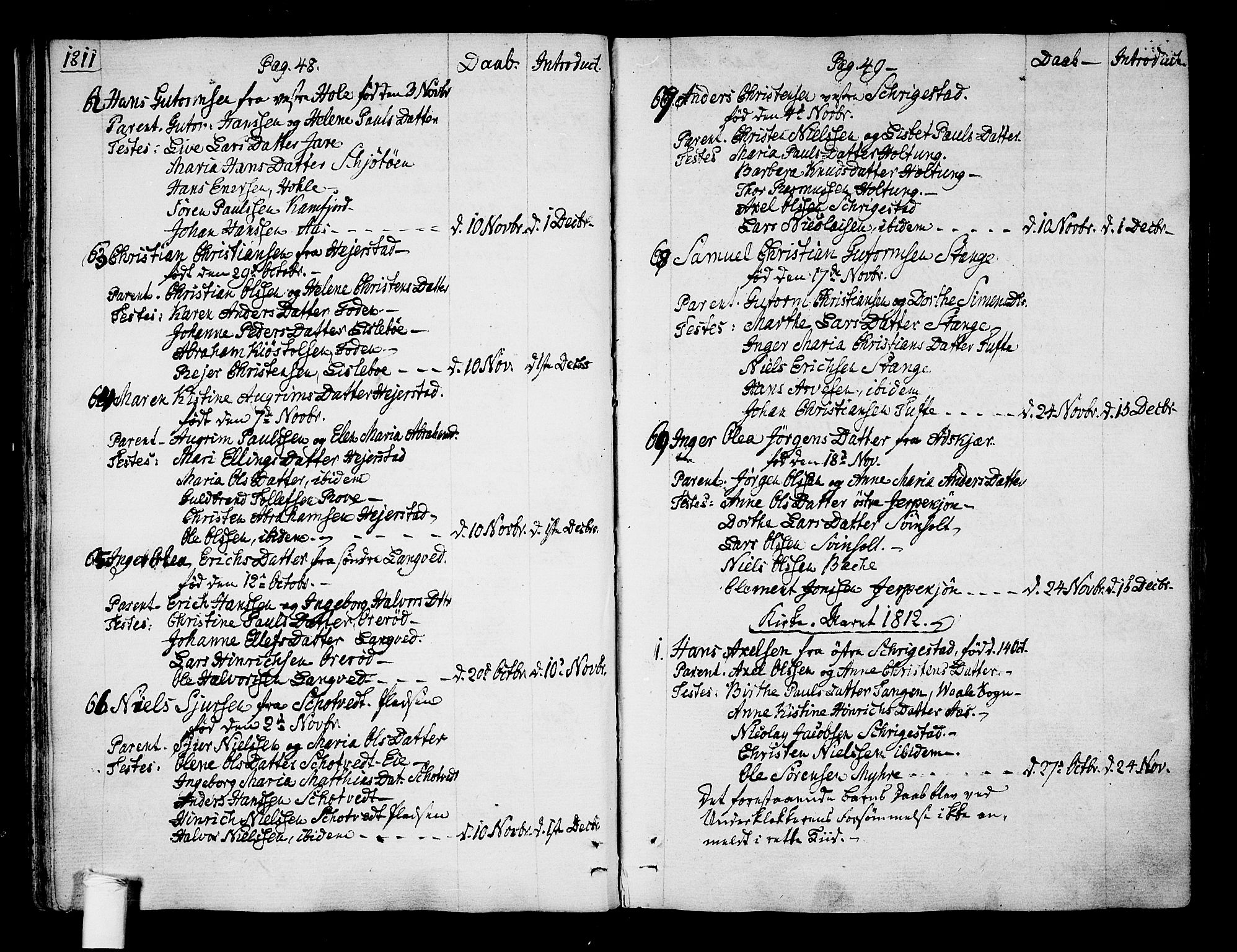 Ramnes kirkebøker, SAKO/A-314/F/Fa/L0003: Parish register (official) no. I 3, 1790-1813, p. 48-49