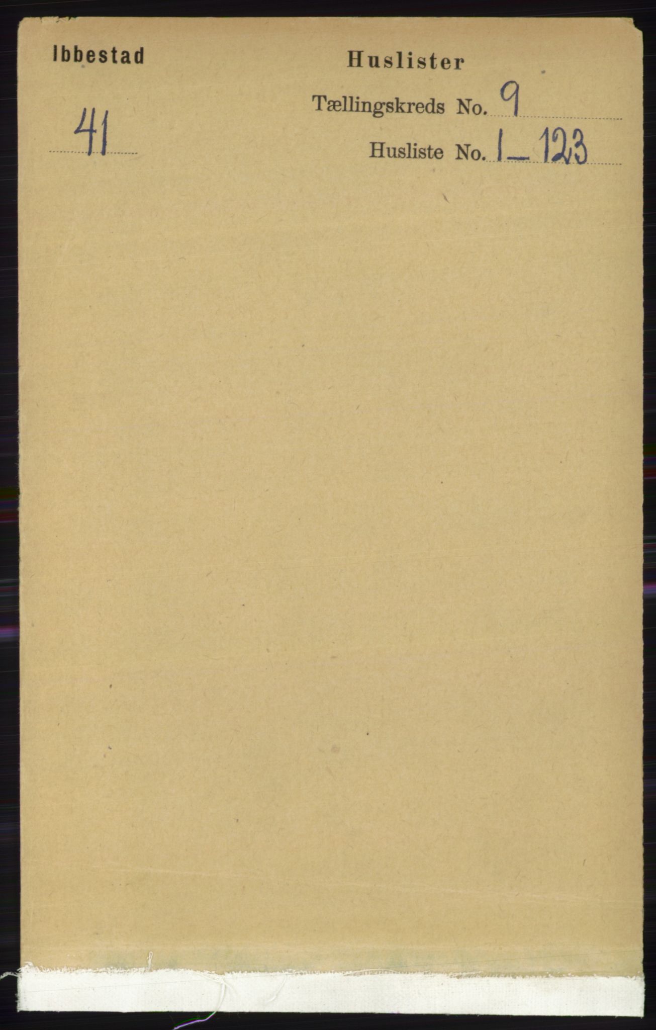 RA, 1891 census for 1917 Ibestad, 1891, p. 5851