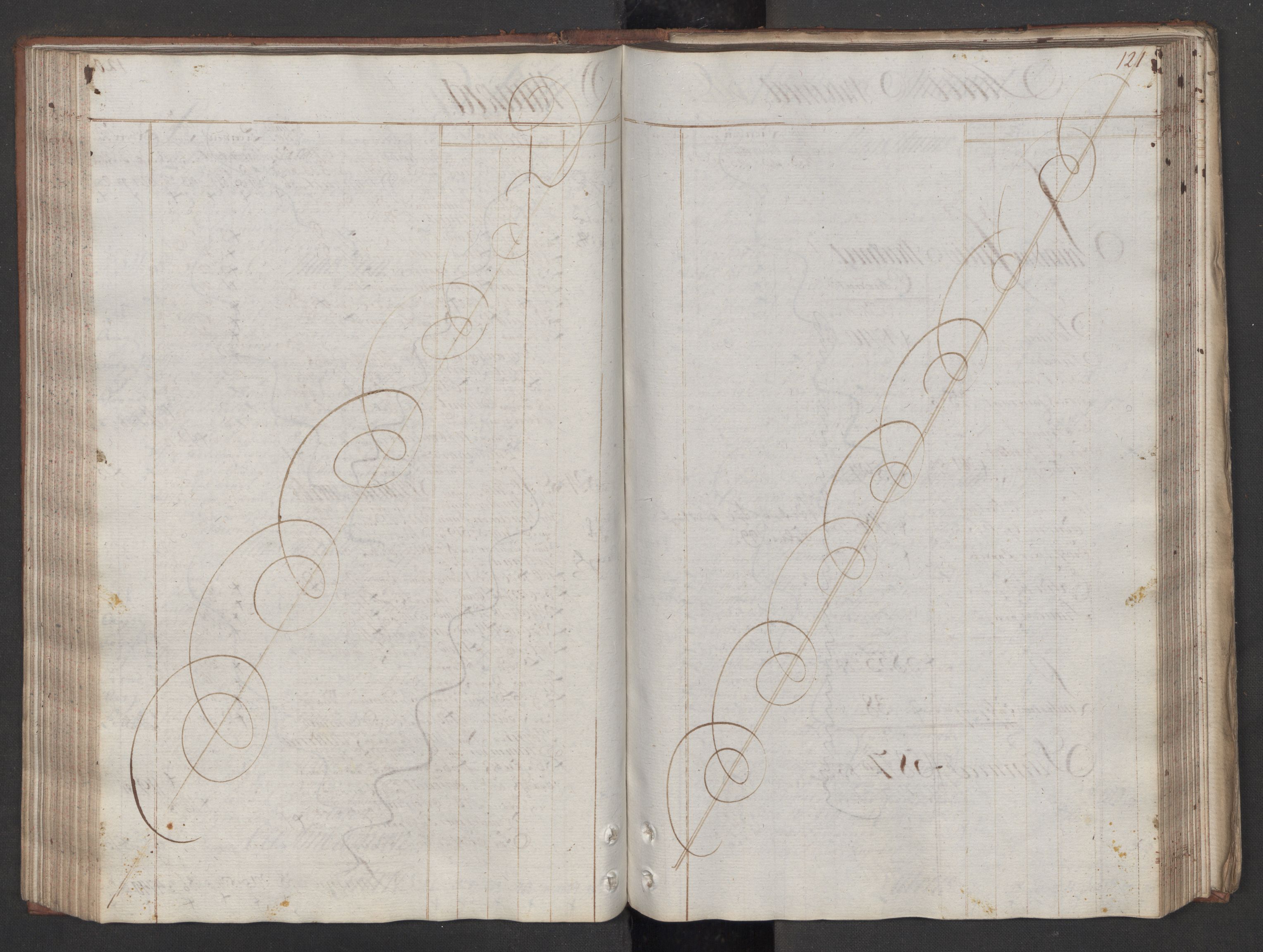 Generaltollkammeret, tollregnskaper, AV/RA-EA-5490/R08/L0159/0001: Tollregnskaper Drammen / Utgående tollbok, 1790, p. 120b-121a