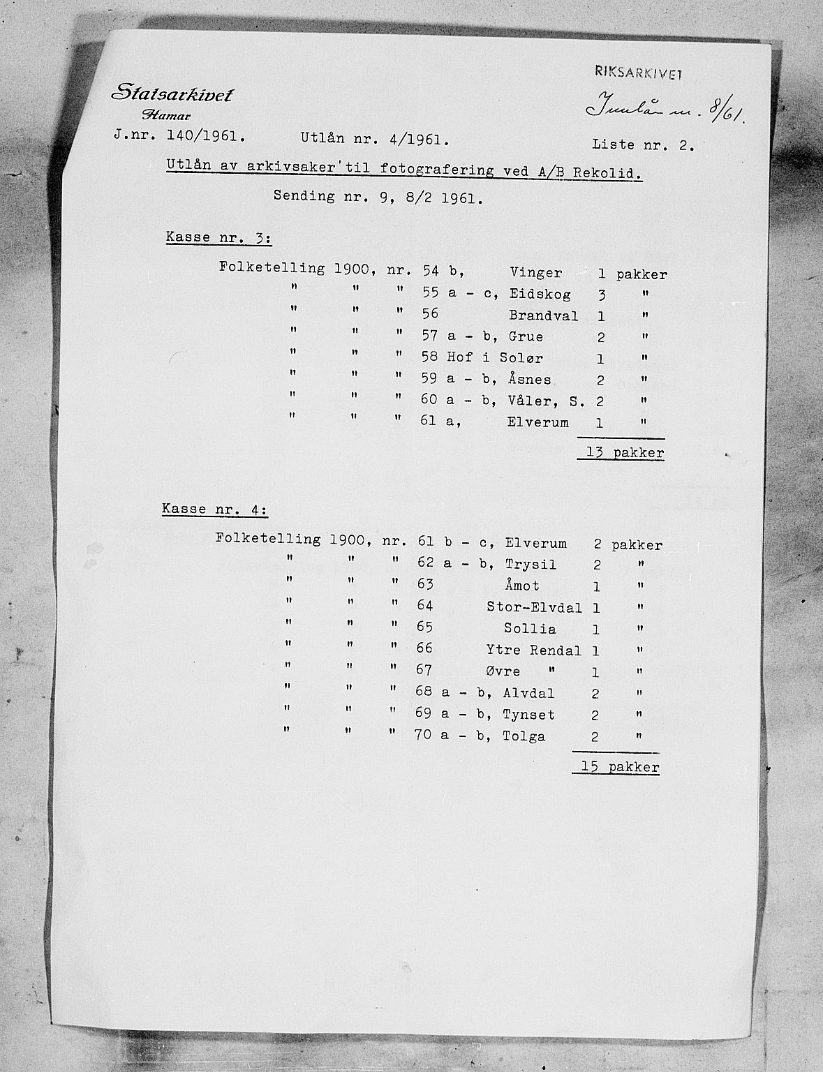 SAH, 1900 census for Sollia, 1900, p. 13