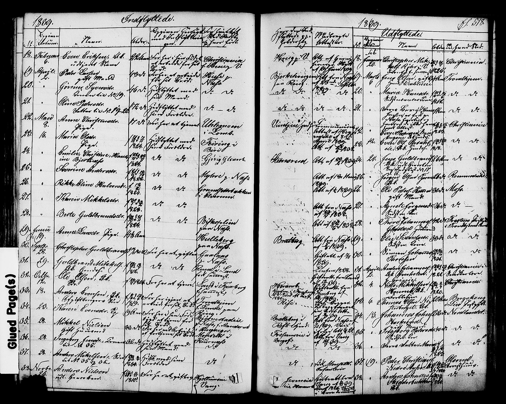 Ringsaker prestekontor, SAH/PREST-014/K/Ka/L0008: Parish register (official) no. 8, 1837-1850, p. 518