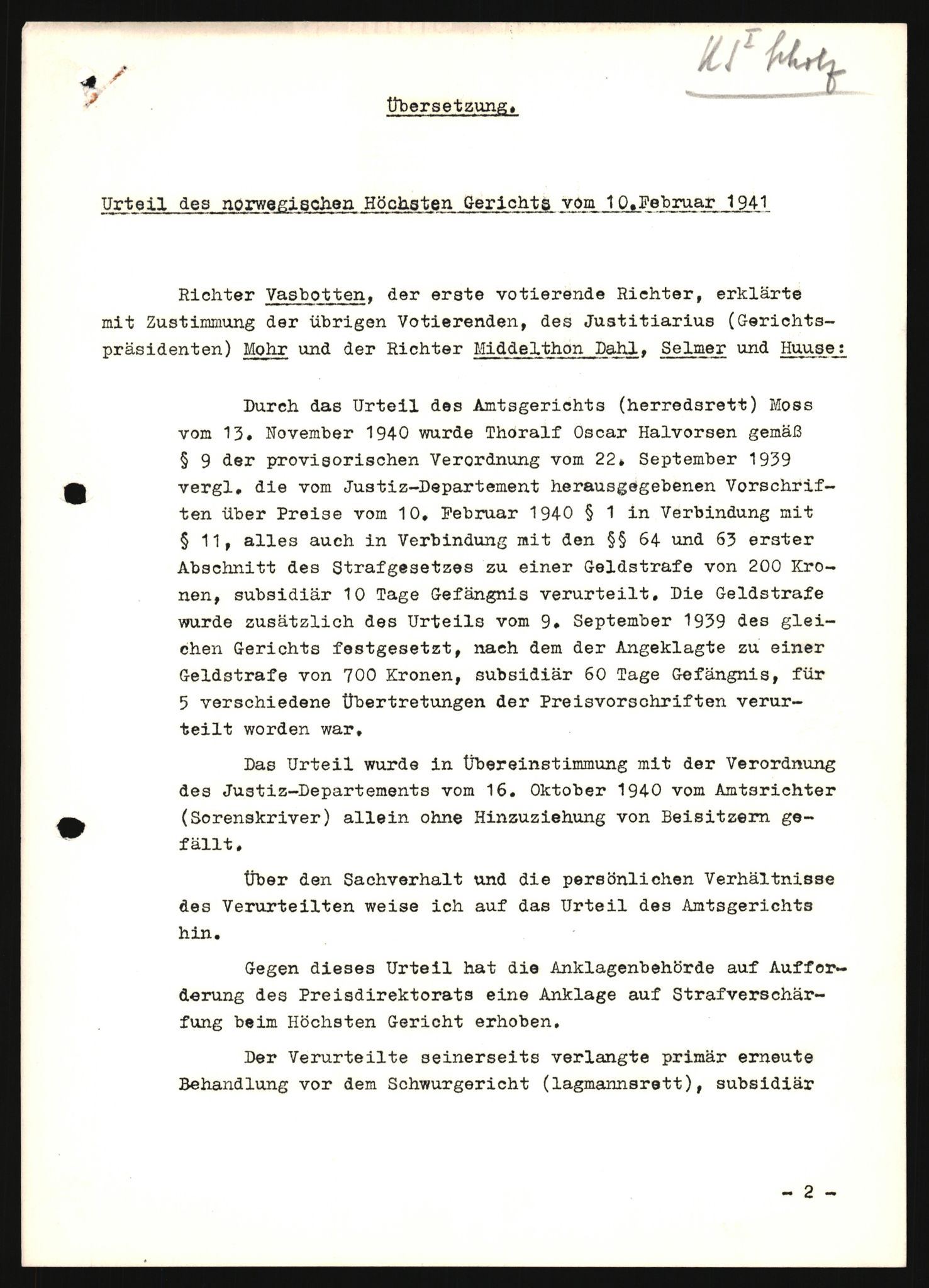 Forsvarets Overkommando. 2 kontor. Arkiv 11.4. Spredte tyske arkivsaker, AV/RA-RAFA-7031/D/Dar/Darb/L0013: Reichskommissariat - Hauptabteilung Vervaltung, 1917-1942, p. 925
