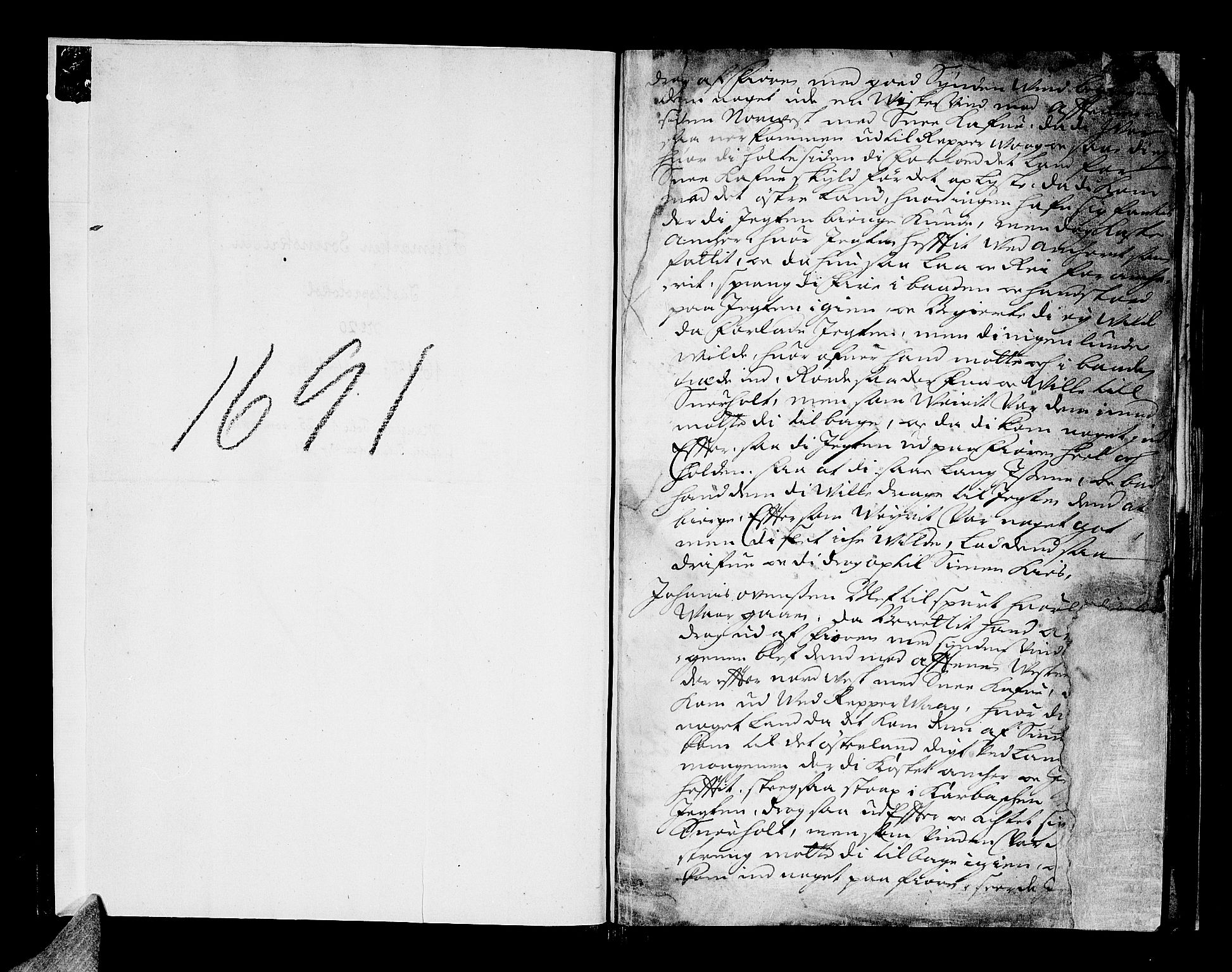 Finnmark sorenskriveri, SATØ/S-0053/F/Fa/L0024: Justisprotokoller, 1691, p. 25b-26a