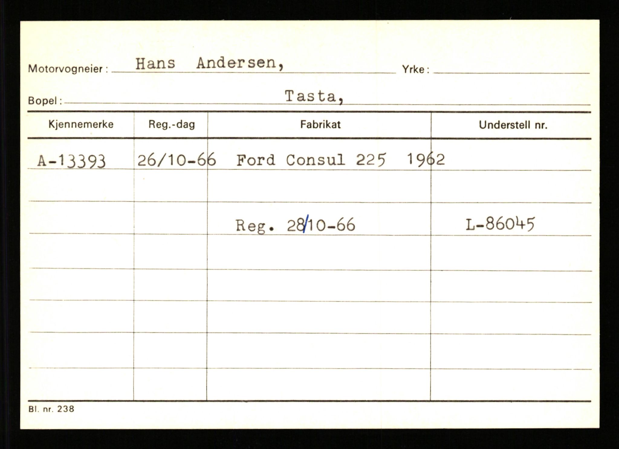 Stavanger trafikkstasjon, AV/SAST-A-101942/0/G/L0003: Registreringsnummer: 10466 - 15496, 1930-1971, p. 2225