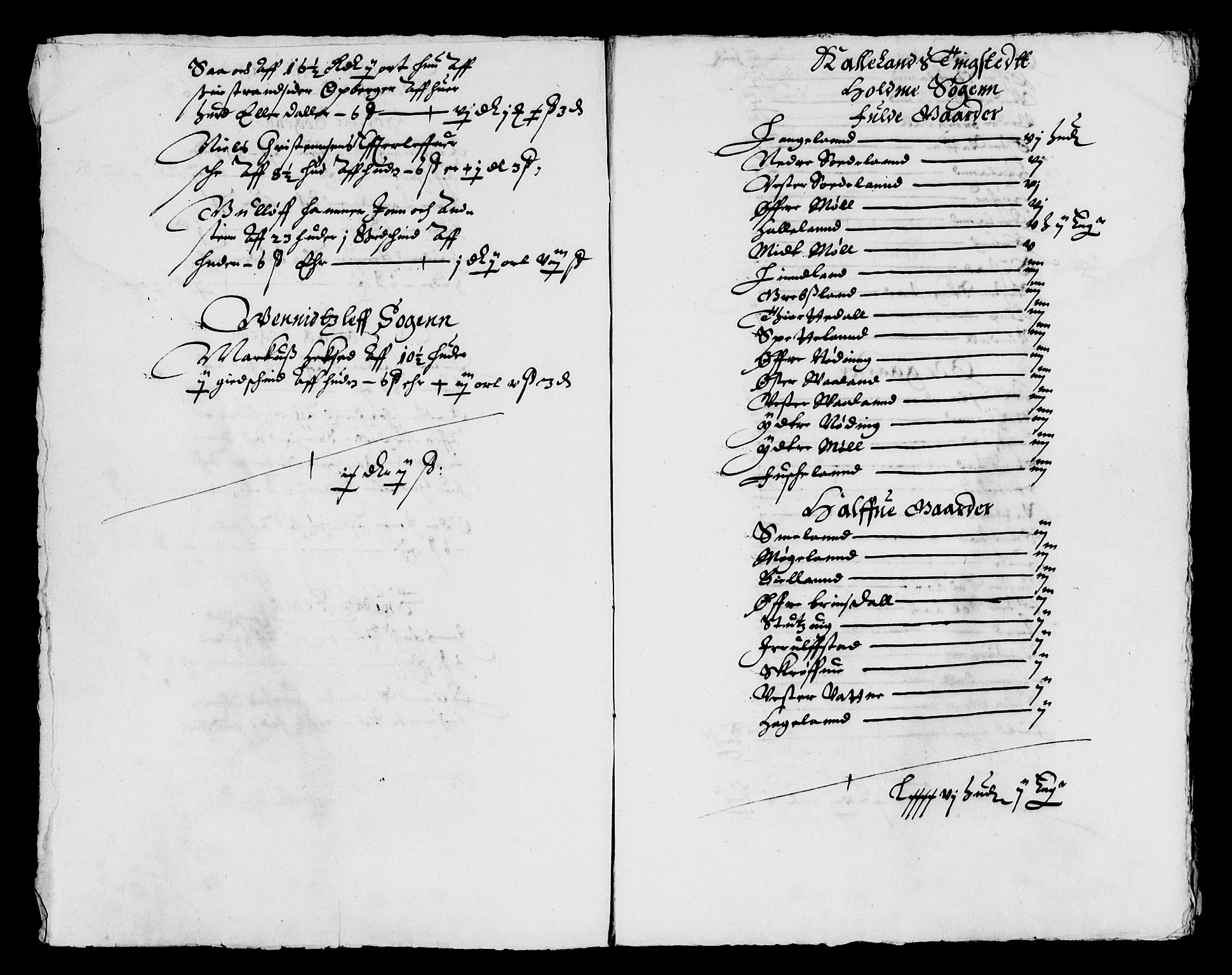 Rentekammeret inntil 1814, Reviderte regnskaper, Lensregnskaper, AV/RA-EA-5023/R/Rb/Rbq/L0032: Nedenes len. Mandals len. Råbyggelag., 1641-1643