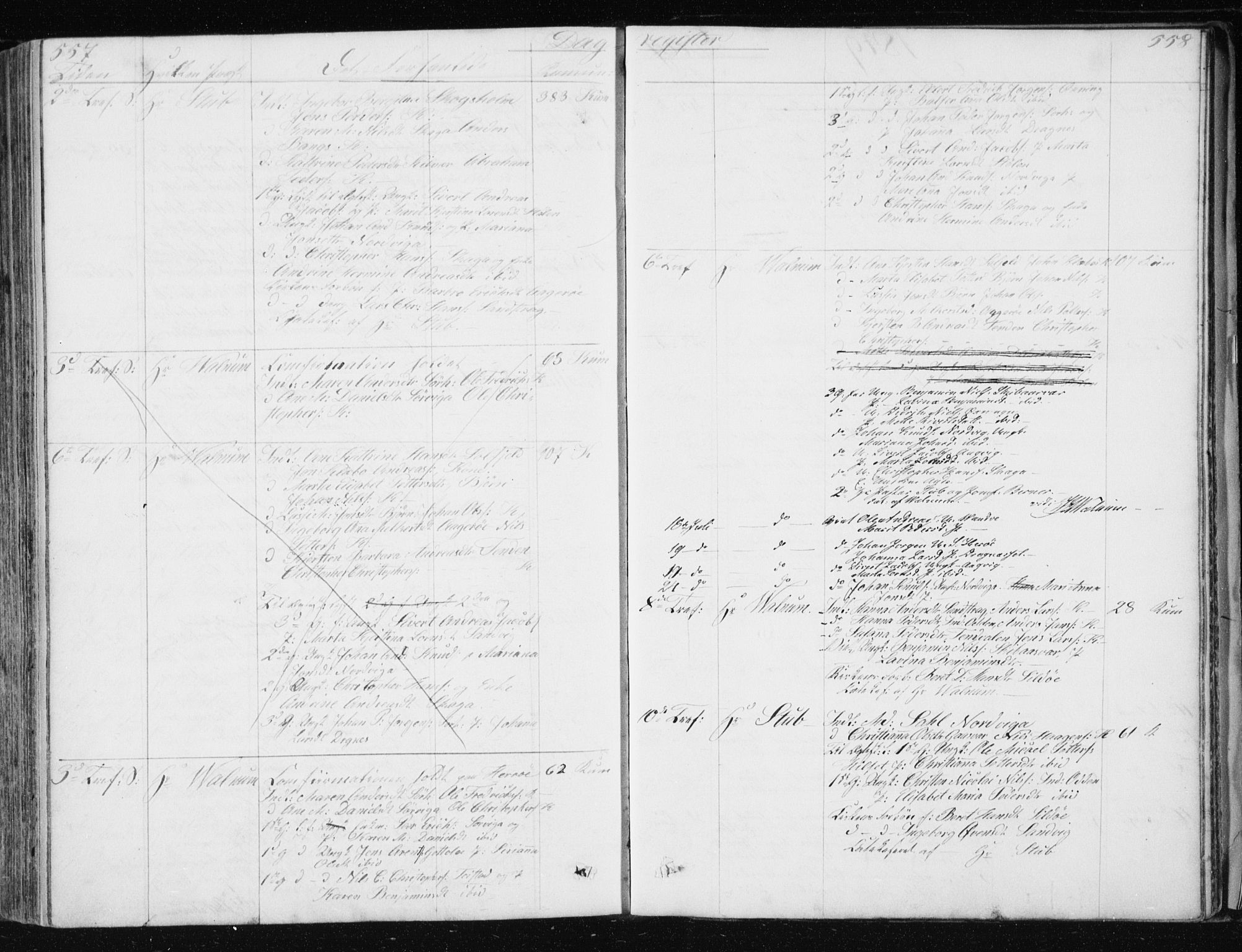 Ministerialprotokoller, klokkerbøker og fødselsregistre - Nordland, SAT/A-1459/834/L0511: Parish register (copy) no. 834C02, 1848-1862, p. 557-558