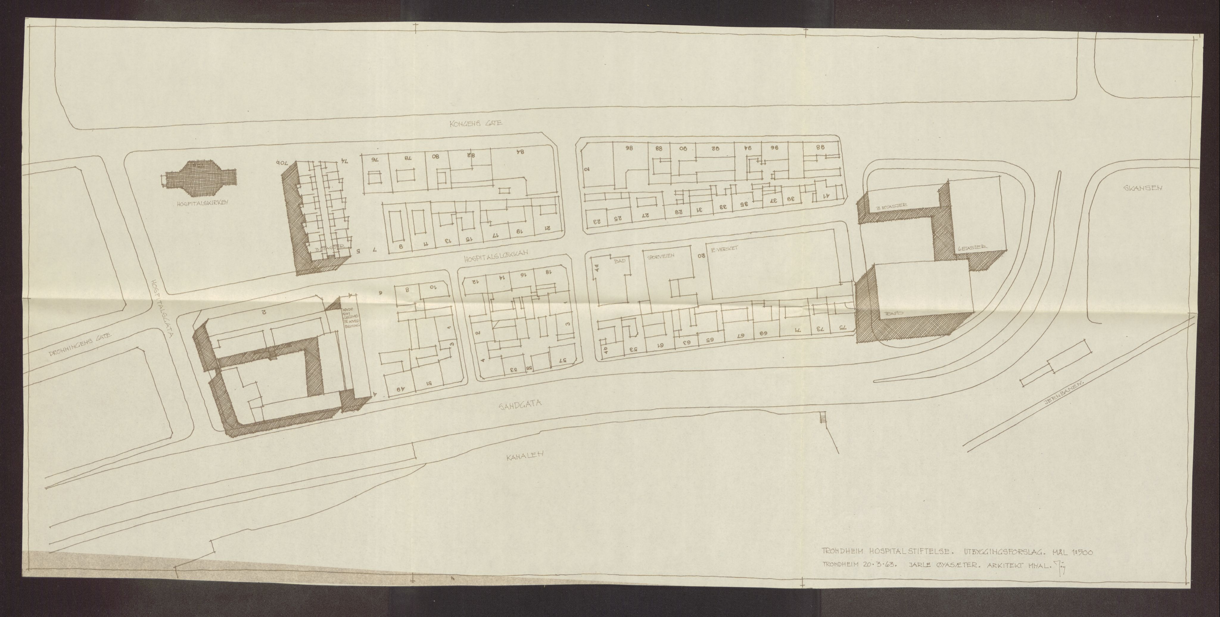 Fortidsminneforeningen, Den trønderske avdeling, AV/SAT-PA-0592/D/Da/L0033: Sakarkiv etter nøkkel, p. 389