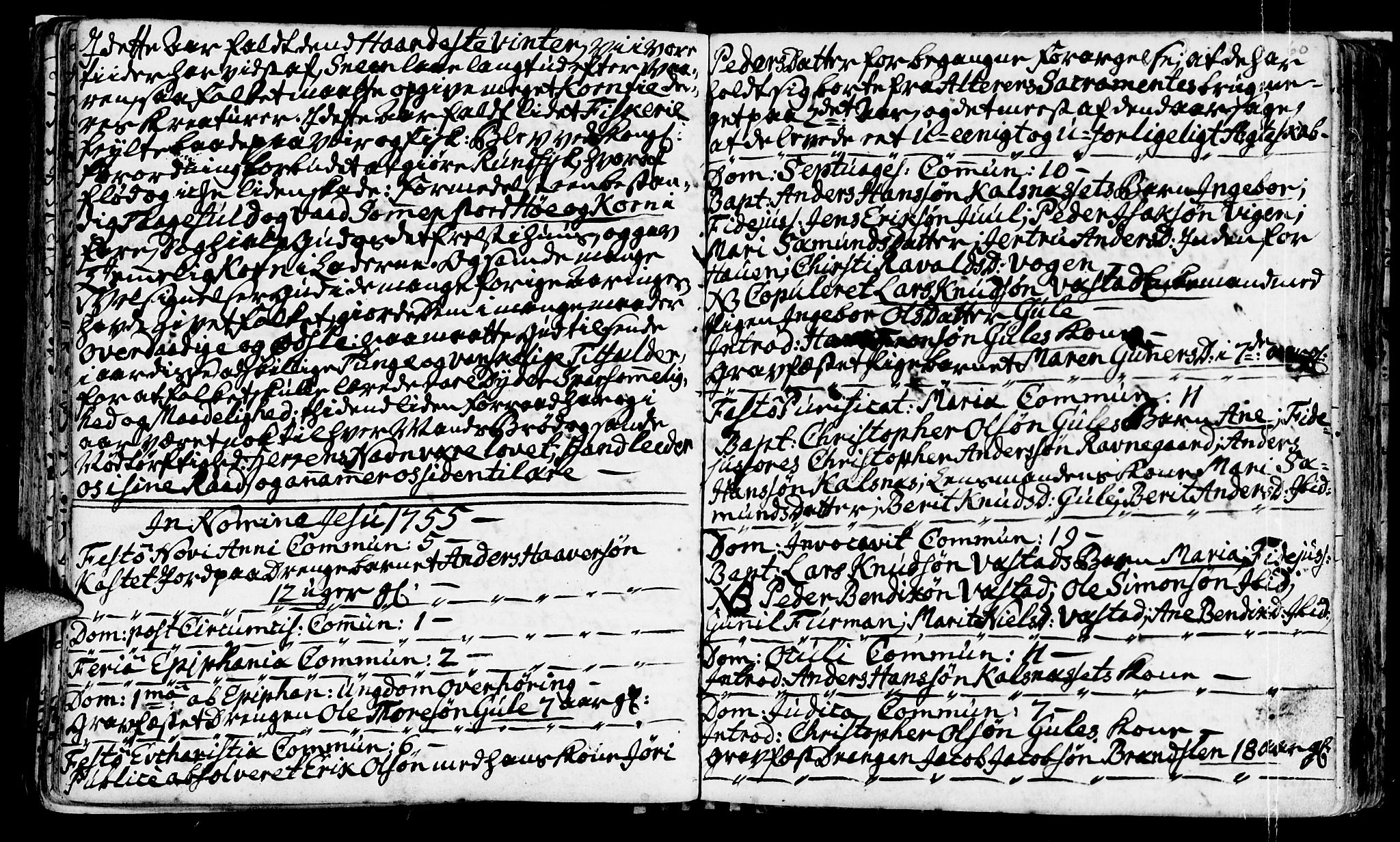 Ministerialprotokoller, klokkerbøker og fødselsregistre - Møre og Romsdal, AV/SAT-A-1454/566/L0760: Parish register (official) no. 566A01, 1739-1766, p. 60