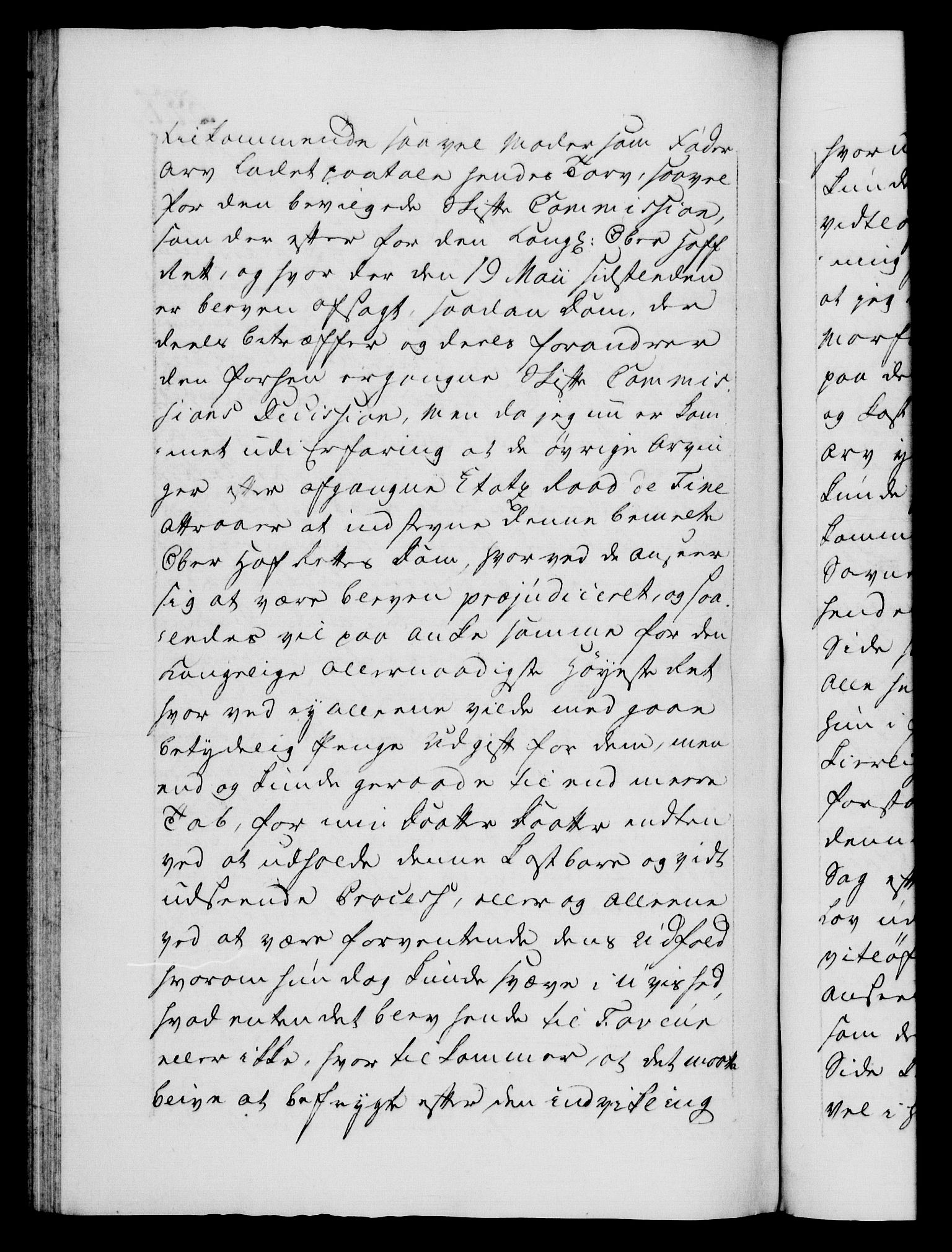 Danske Kanselli 1572-1799, AV/RA-EA-3023/F/Fc/Fca/Fcaa/L0044: Norske registre, 1769-1771, p. 597b