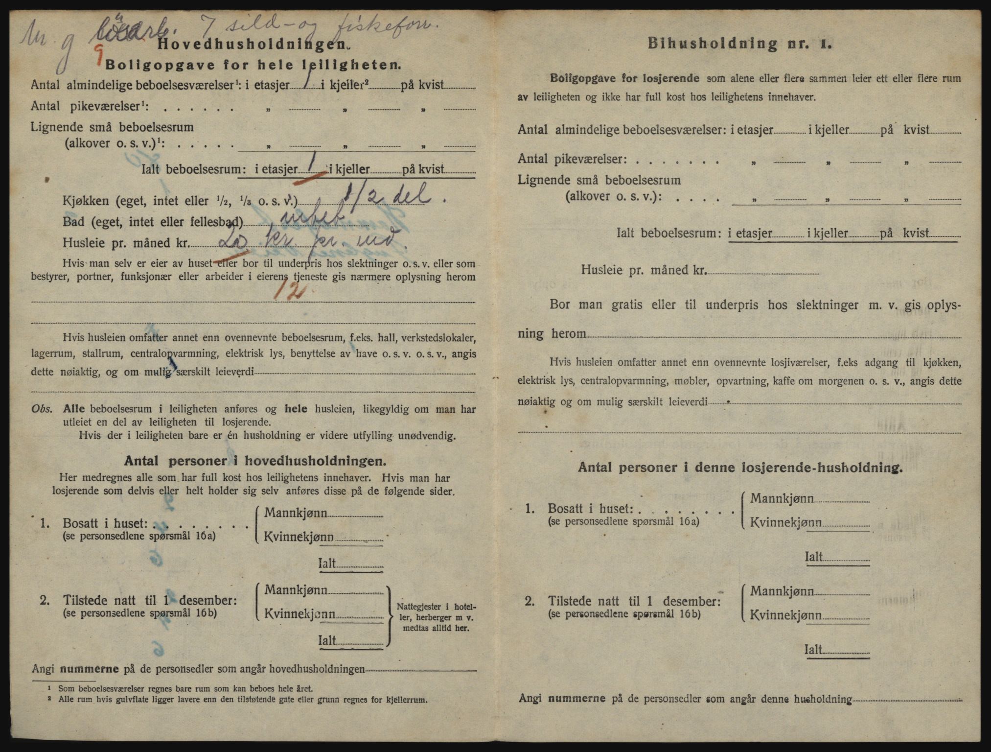 SATØ, 1920 census for Hammerfest, 1920, p. 2097