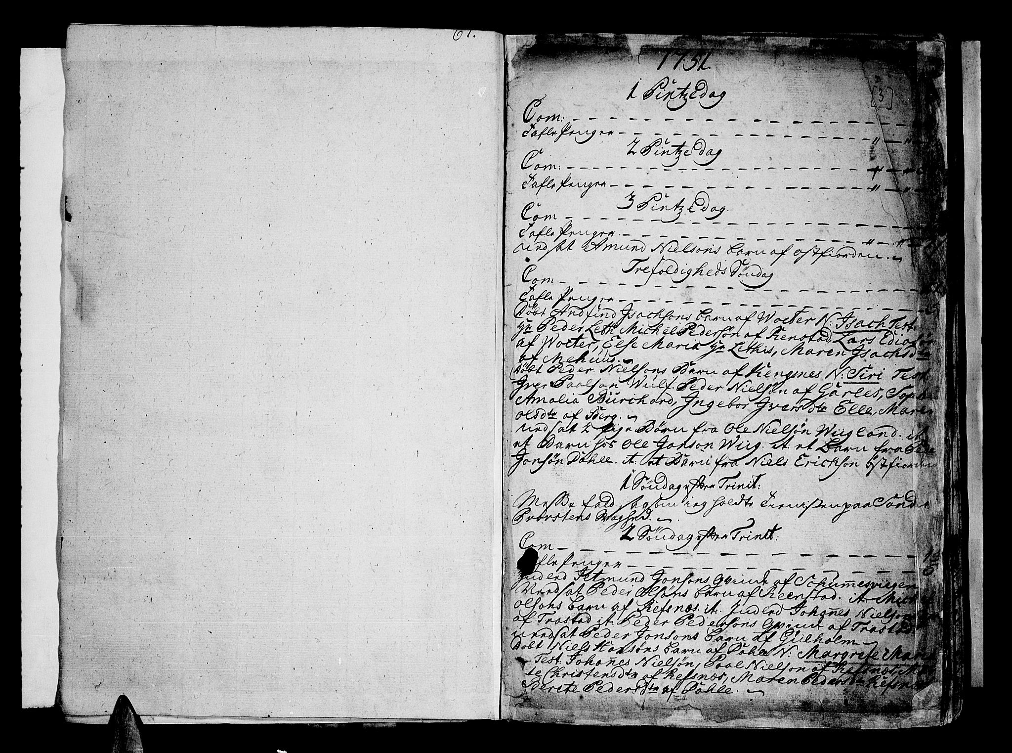 Kvæfjord sokneprestkontor, SATØ/S-1323/G/Ga/Gaa/L0001kirke: Parish register (official) no. 1, 1751-1822, p. 2-3