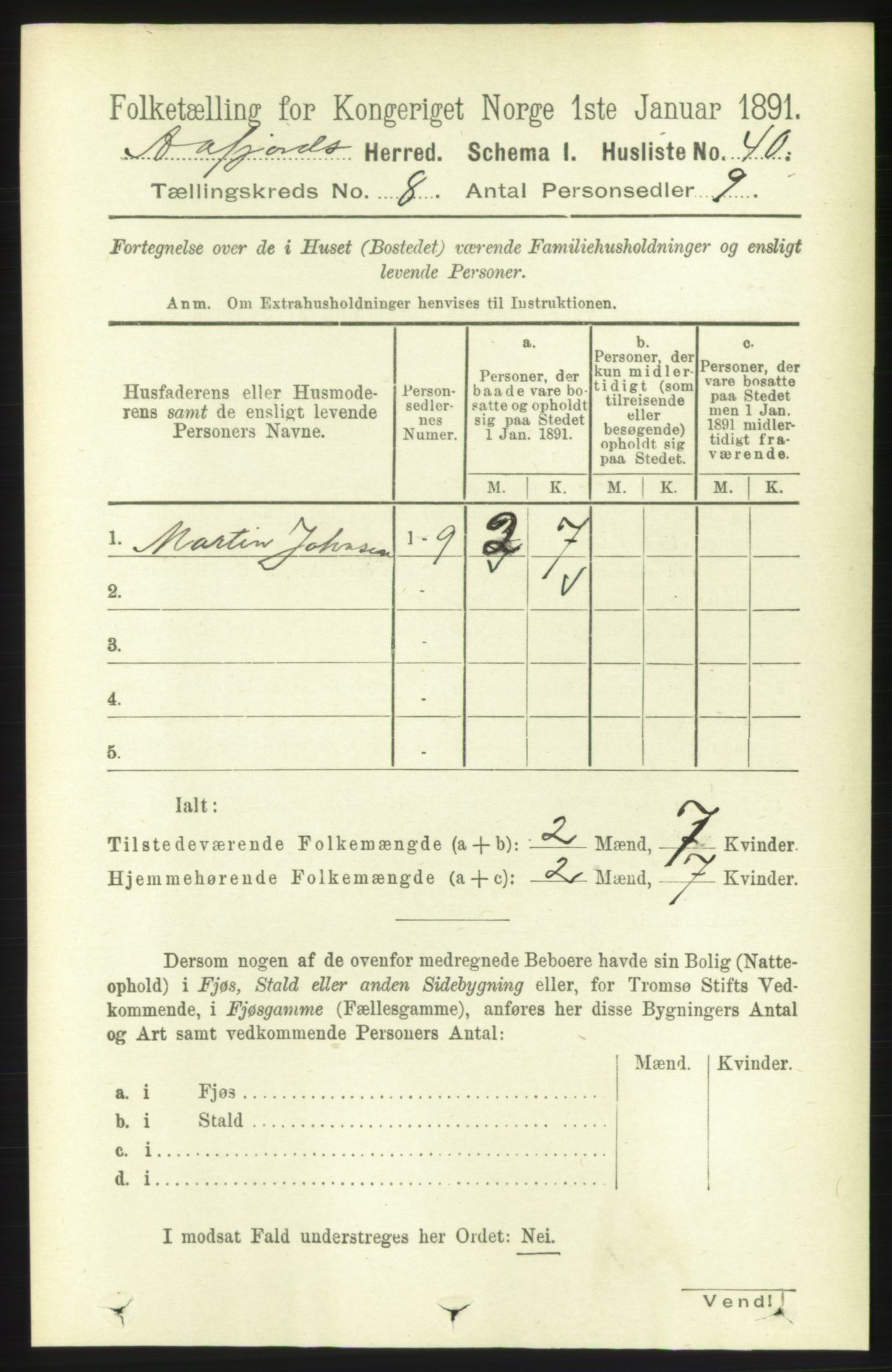 RA, 1891 census for 1630 Åfjord, 1891, p. 1967