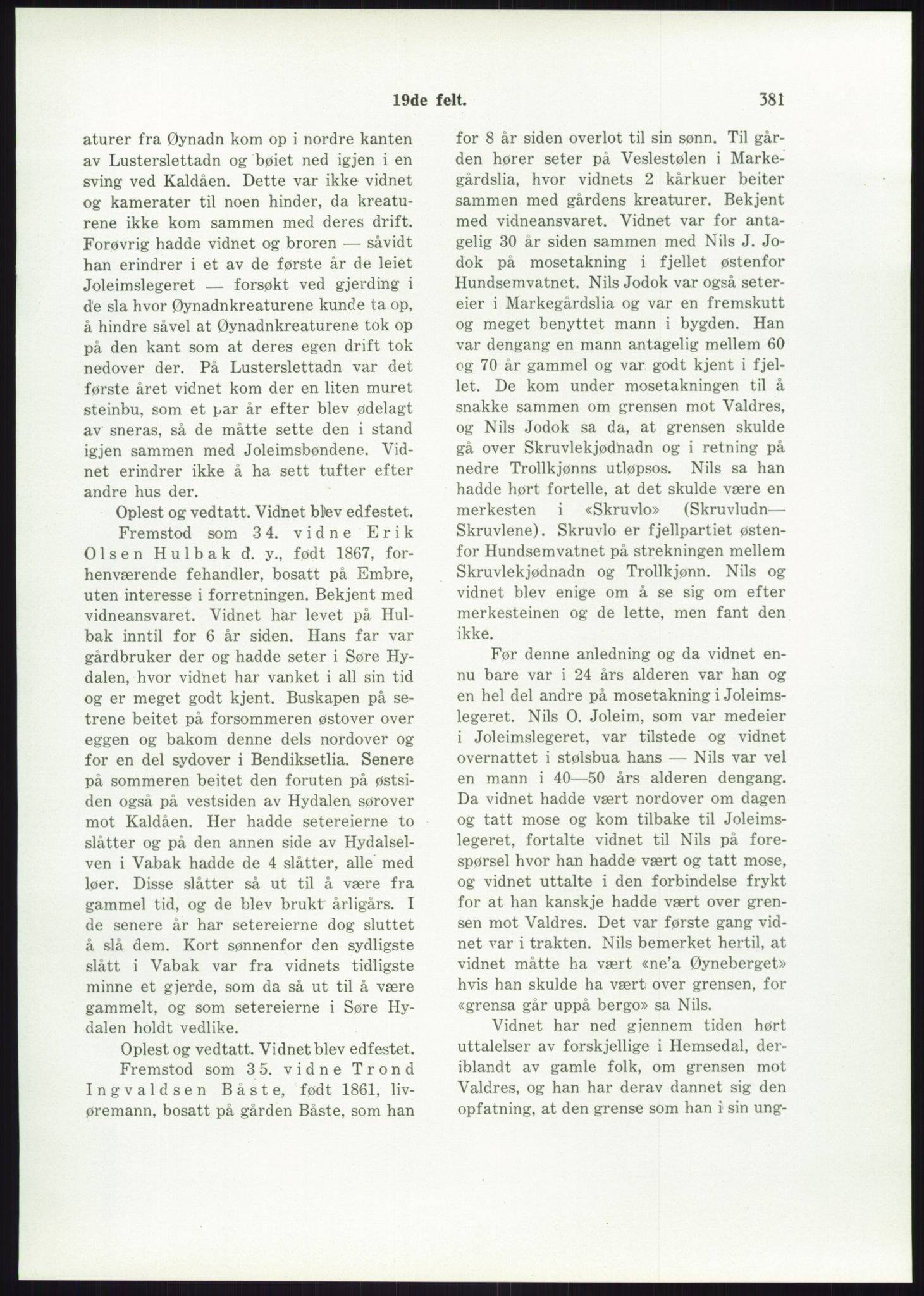 Høyfjellskommisjonen, AV/RA-S-1546/X/Xa/L0001: Nr. 1-33, 1909-1953, p. 5437