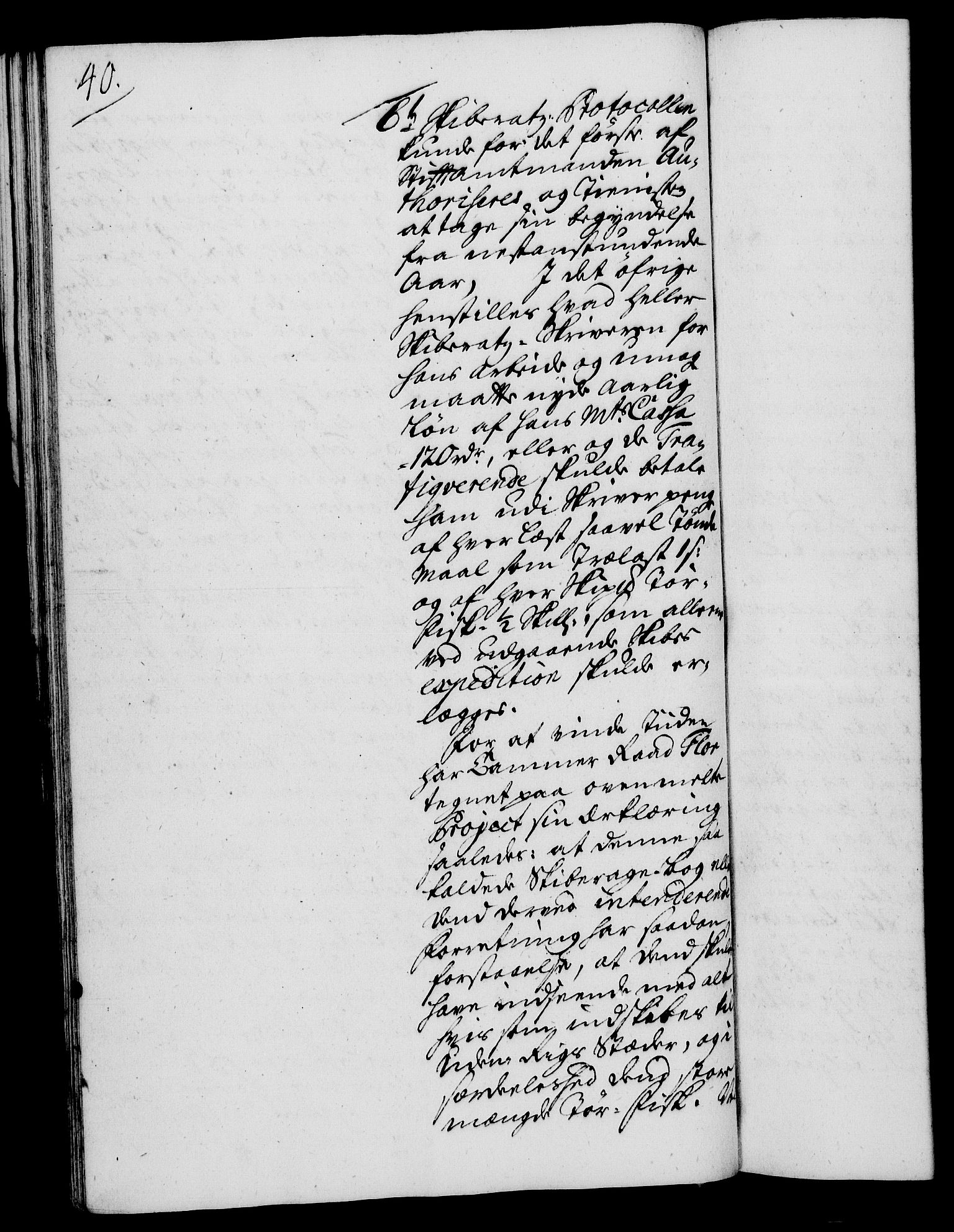 Rentekammeret, Kammerkanselliet, AV/RA-EA-3111/G/Gh/Gha/L0018: Norsk ekstraktmemorialprotokoll (merket RK 53.63), 1735-1736, p. 40