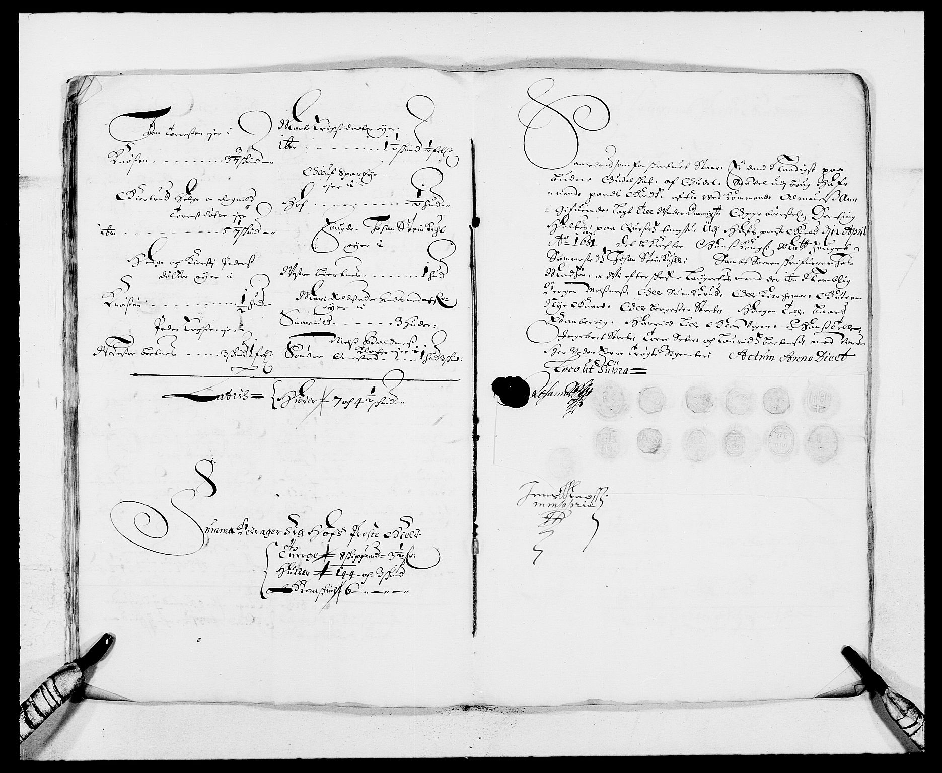Rentekammeret inntil 1814, Reviderte regnskaper, Fogderegnskap, RA/EA-4092/R13/L0818: Fogderegnskap Solør, Odal og Østerdal, 1681, p. 216
