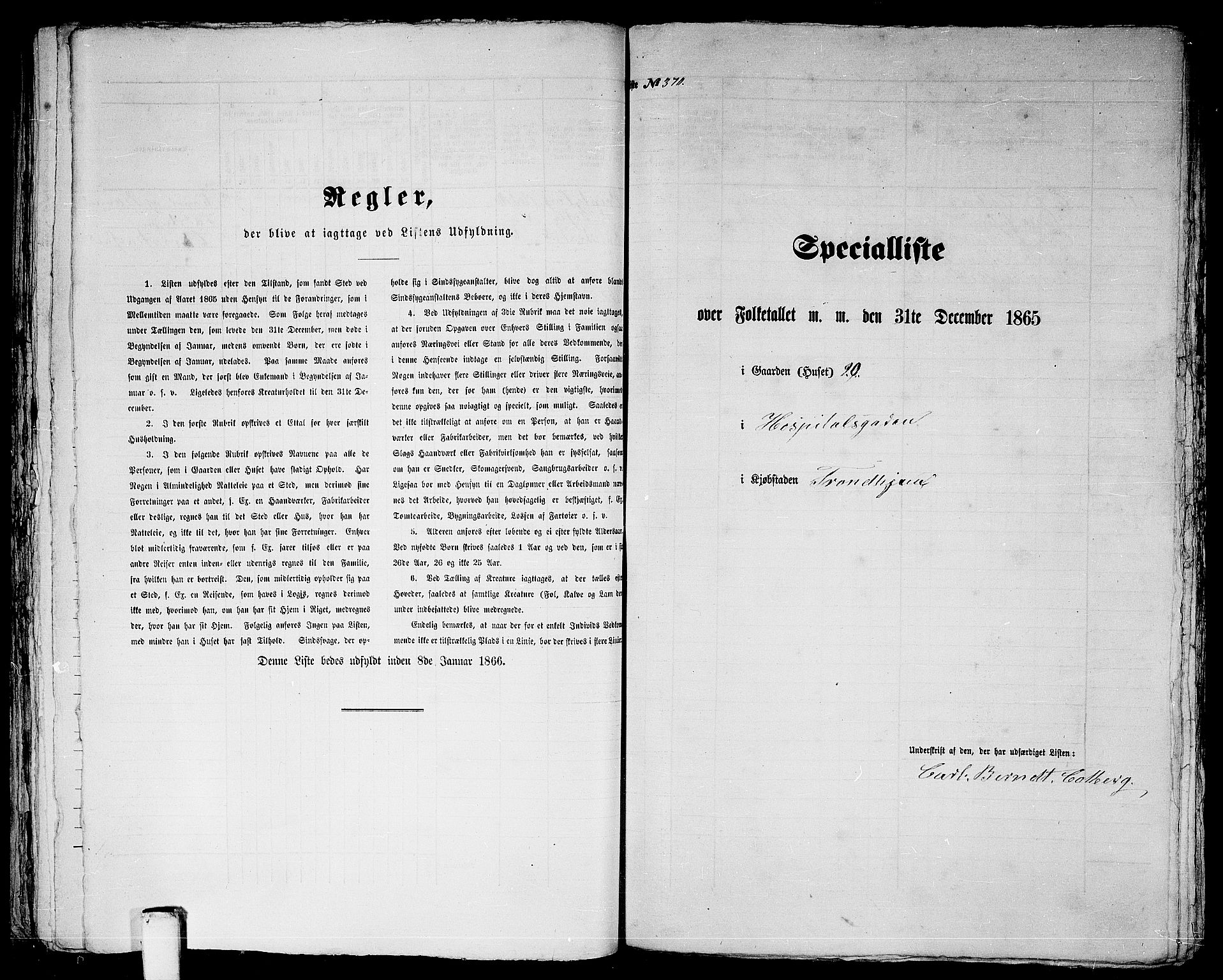 RA, 1865 census for Trondheim, 1865, p. 779