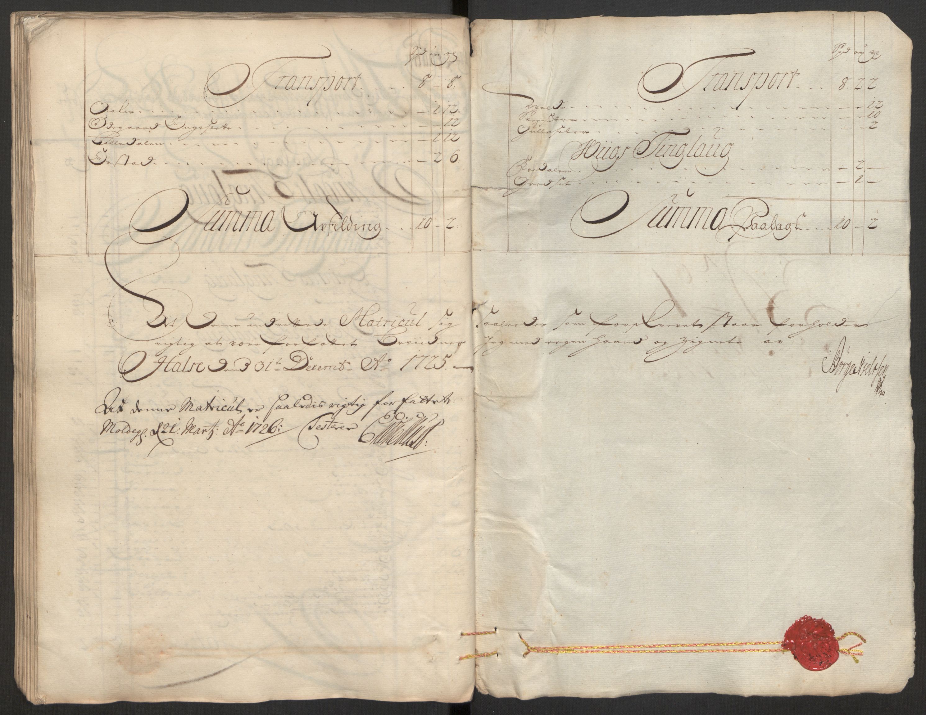 Rentekammeret inntil 1814, Reviderte regnskaper, Fogderegnskap, RA/EA-4092/R56/L3758: Fogderegnskap Nordmøre, 1725, p. 80