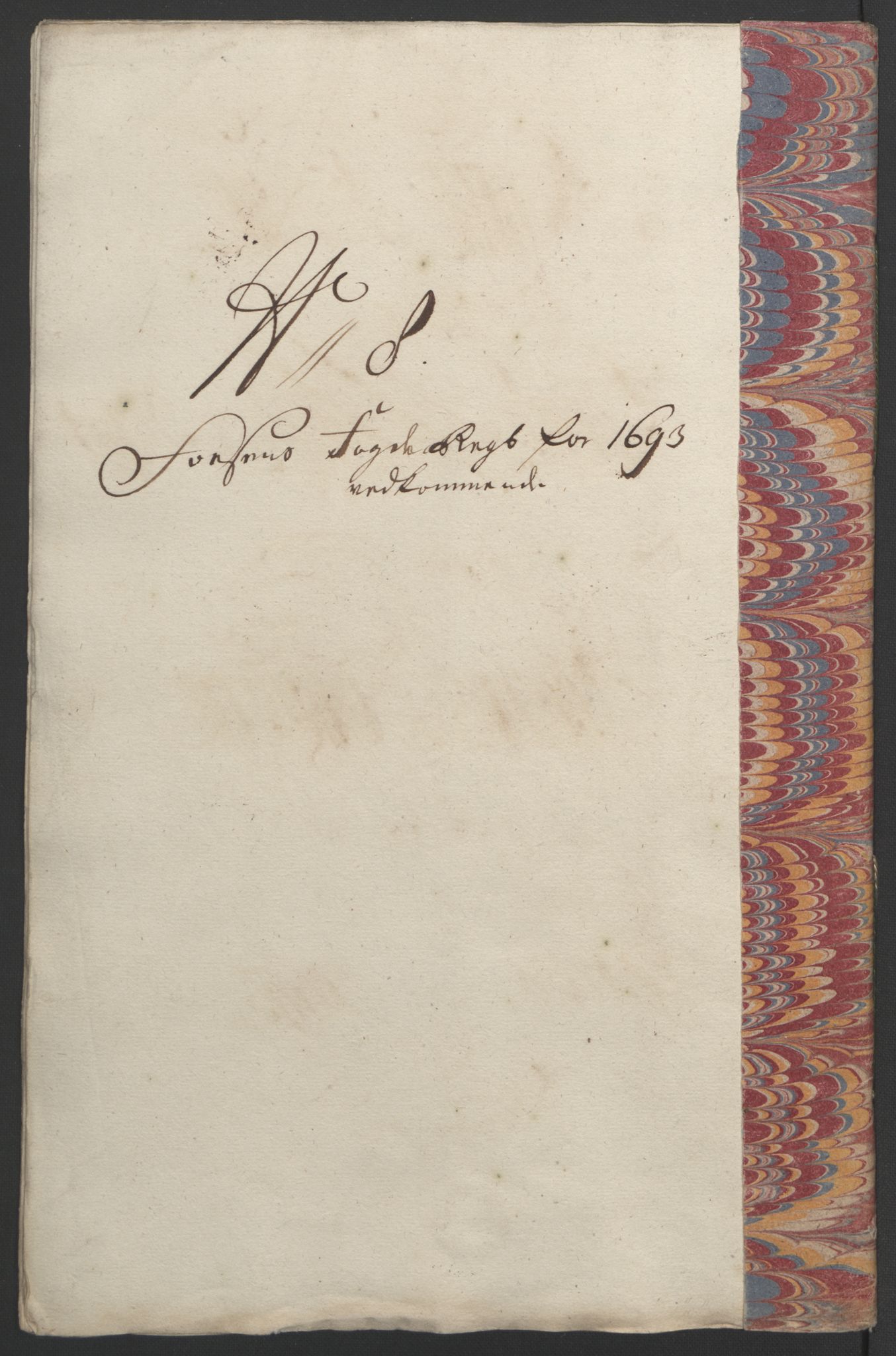 Rentekammeret inntil 1814, Reviderte regnskaper, Fogderegnskap, RA/EA-4092/R57/L3849: Fogderegnskap Fosen, 1692-1693, p. 526