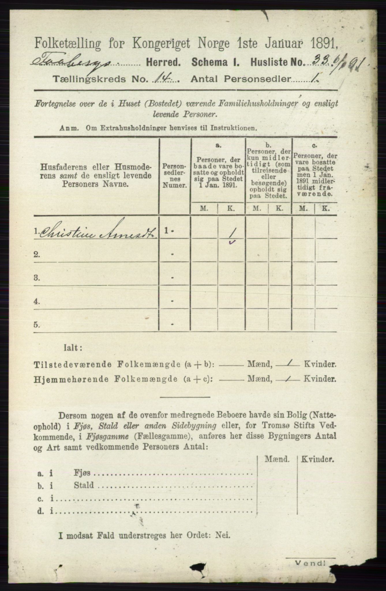 RA, 1891 census for 0524 Fåberg, 1891, p. 5655