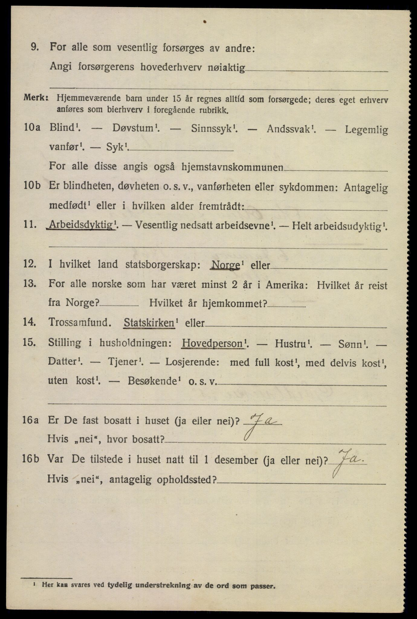 SAKO, 1920 census for Nore, 1920, p. 713