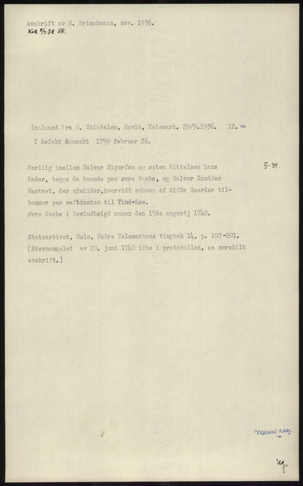 Samlinger til kildeutgivelse, Diplomavskriftsamlingen, AV/RA-EA-4053/H/Ha, p. 2972