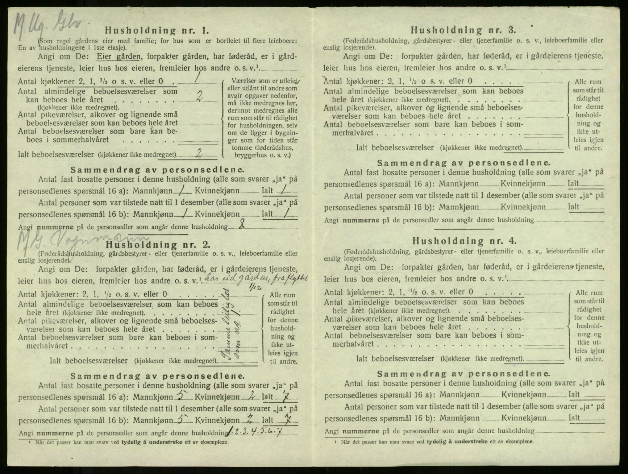 SAKO, 1920 census for Ramnes, 1920, p. 592