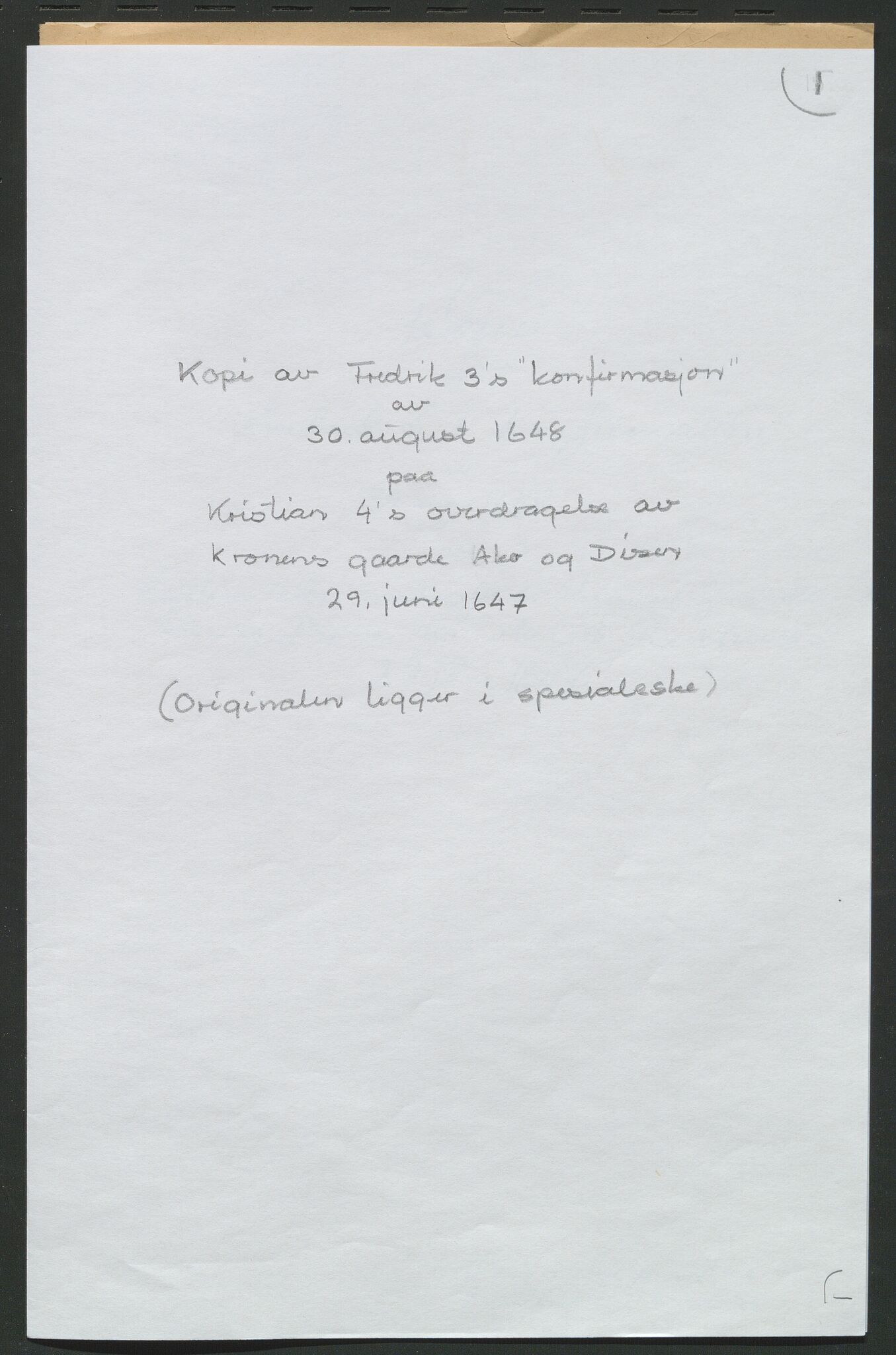 Åker i Vang, Hedmark, og familien Todderud, AV/SAH-ARK-010/F/Fa/L0001: Eiendomsdokumenter, 1647-1917, p. 79