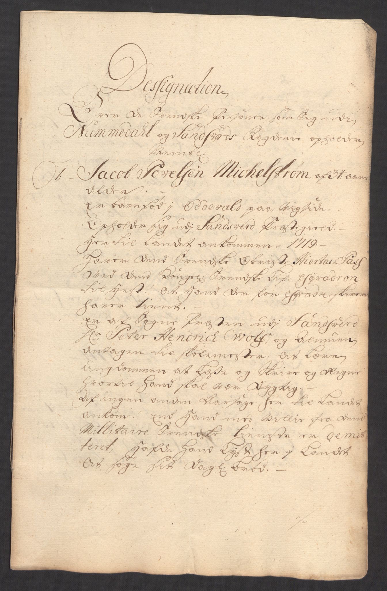Kristiania stiftamt, SAO/A-10386/G/Gc/L0002: Utlendinger i Akershus stift, 1734-1735, p. 58